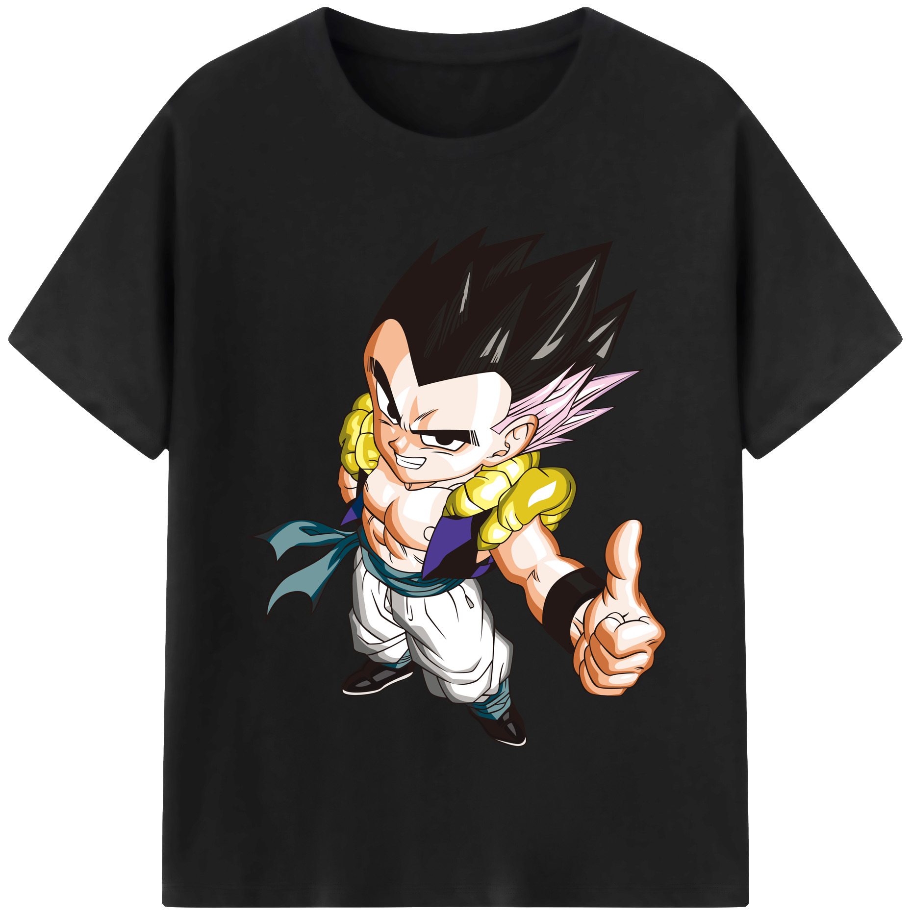 （画像用） ドラゴンボール ベジータ四世（Bejīta Yonsei）DRAGON BALL Vegeta IV 綿100％半袖Tシャツ（フロントプリント）