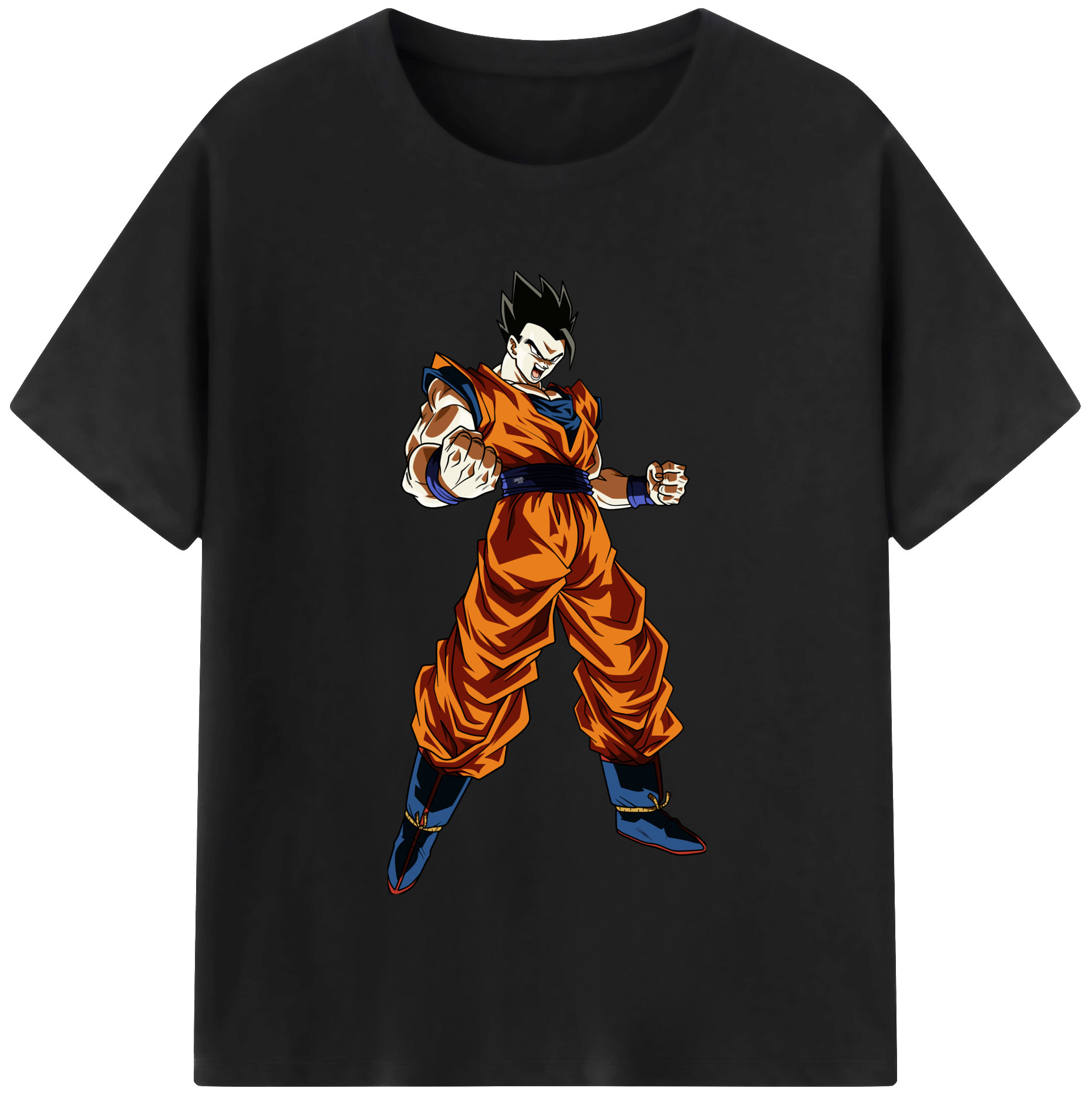（画像用） ドラゴンボール 孫 悟飯（そんごはん）DRAGON BALL Son Gohan 綿100％半袖Tシャツ（フロントプリント）