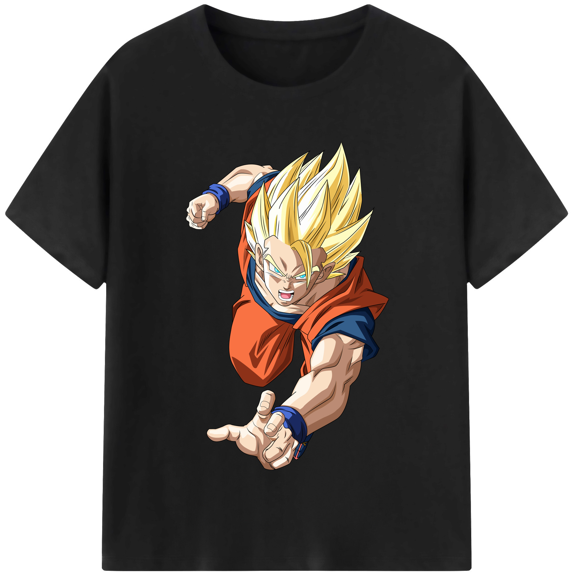 （画像用） ドラゴンボール 孫 悟飯（そんごはん）DRAGON BALL Son Gohan 綿100％半袖Tシャツ（フロントプリント）
