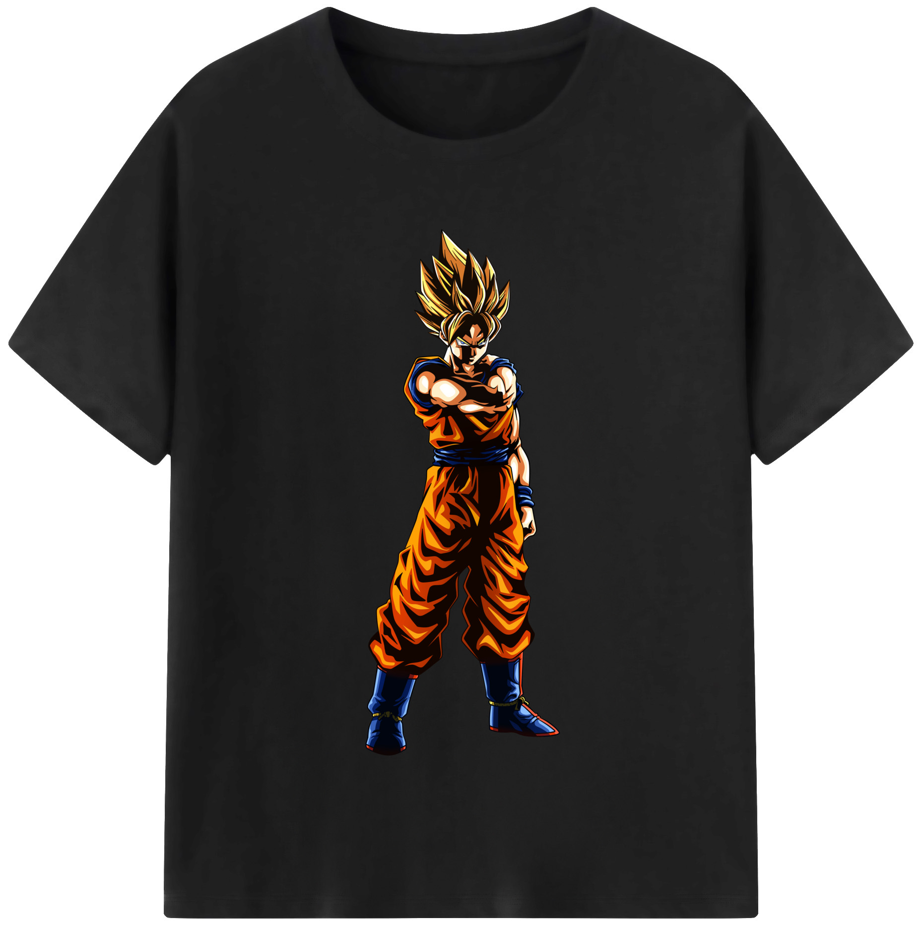 （画像用） ドラゴンボール 孫 悟飯（そんごはん）DRAGON BALL Son Gohan 綿100％半袖Tシャツ（フロントプリント）