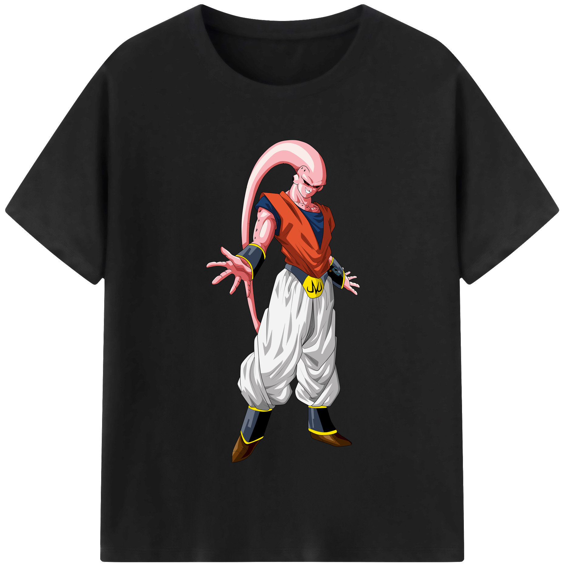 （画像用） ドラゴンボール 魔人ブウ DRAGON BALL Majin Buu 綿100％半袖Tシャツ（フロントプリント）