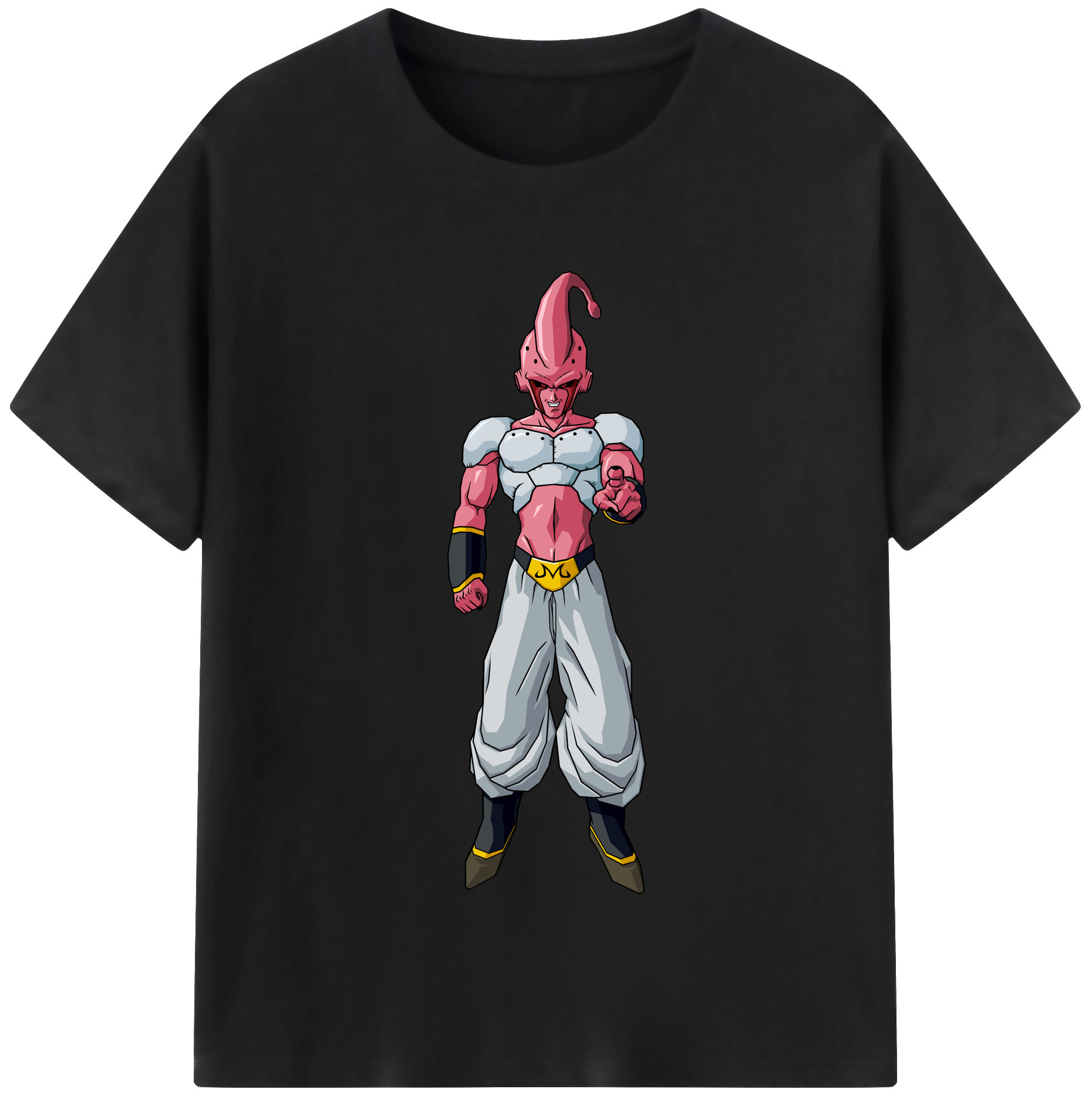 （画像用） ドラゴンボール 魔人ブウ DRAGON BALL Majin Buu 綿100％半袖Tシャツ（フロントプリント）