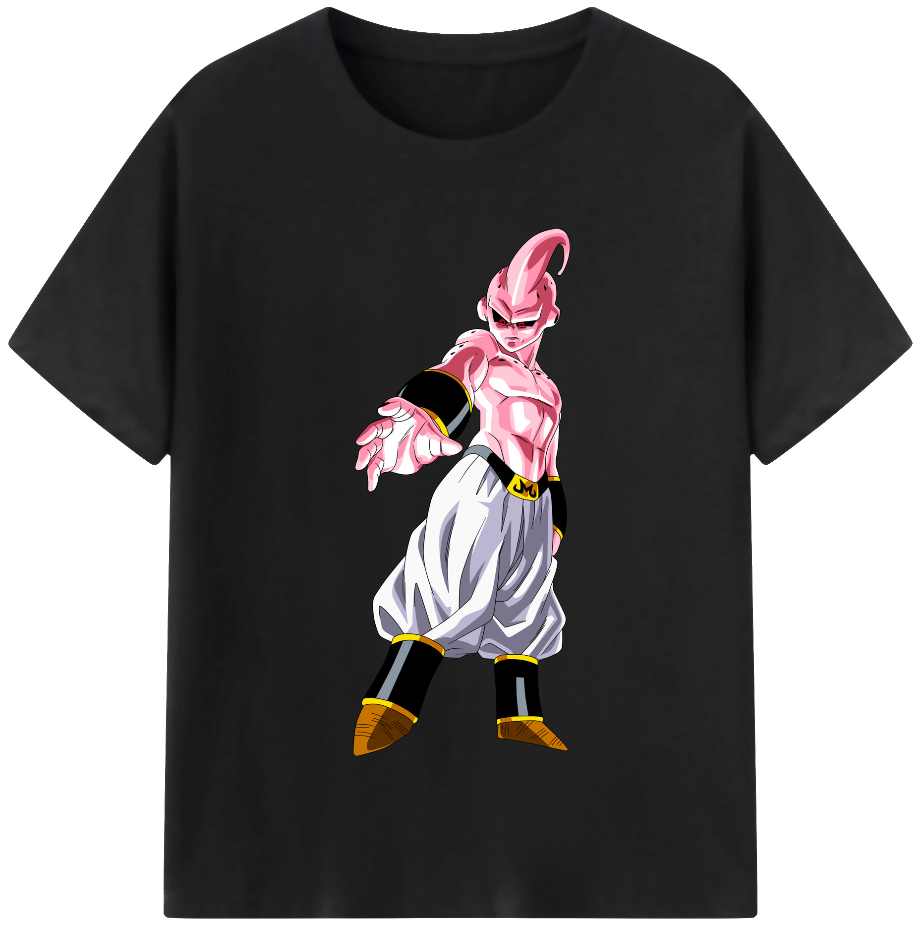 （画像用） ドラゴンボール 魔人ブウ DRAGON BALL Majin Buu 綿100％半袖Tシャツ（フロントプリント）