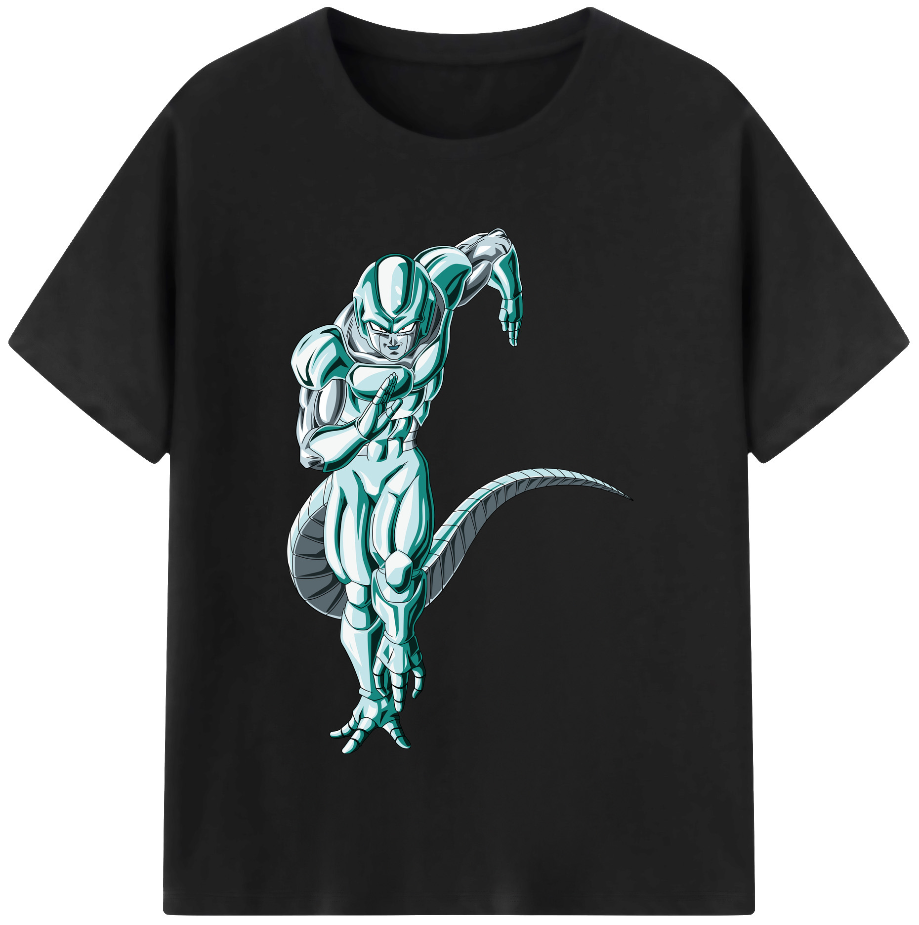 （画像用） ドラゴンボール フリーザ DRAGON BALL Frieza 綿100％半袖Tシャツ（フロントプリント）