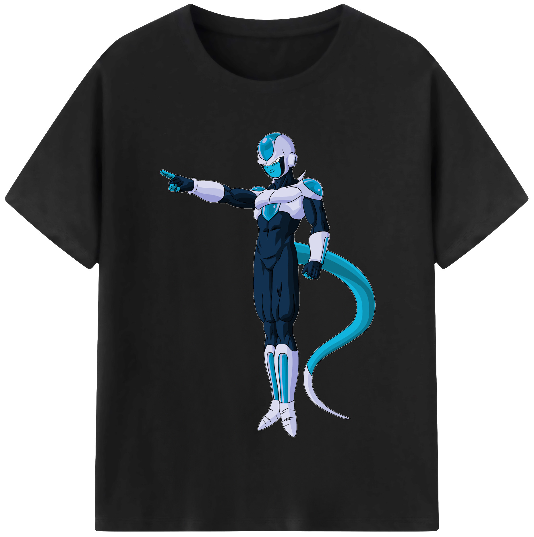 （画像用） ドラゴンボール フリーザ DRAGON BALL Frieza 綿100％半袖Tシャツ（フロントプリント）