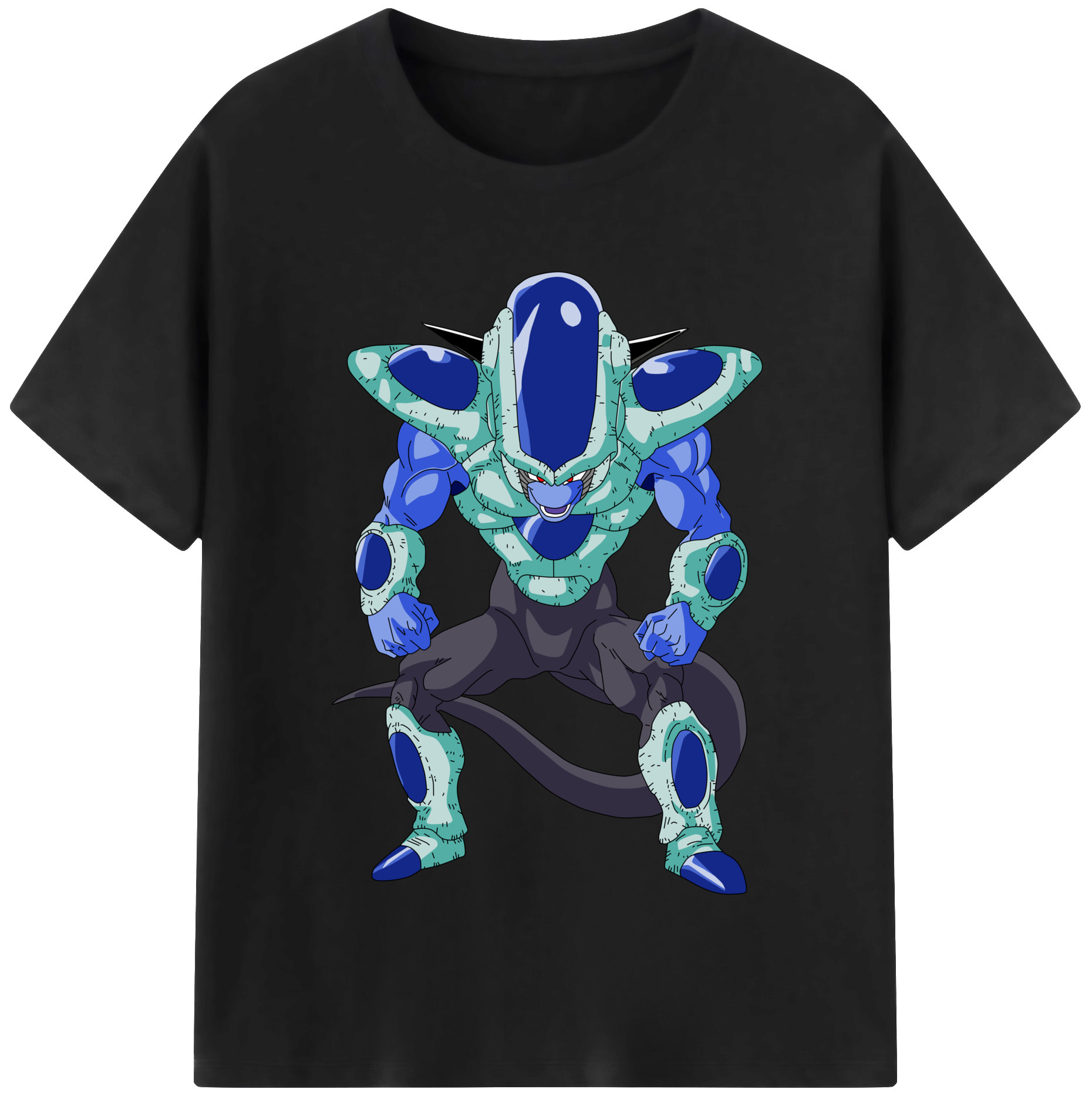 （画像用） ドラゴンボール フリーザ DRAGON BALL Frieza 綿100％半袖Tシャツ（フロントプリント）