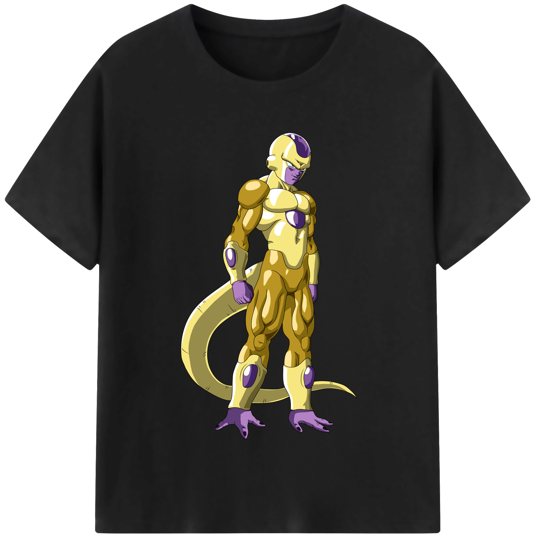 （画像用） ドラゴンボール フリーザ DRAGON BALL Frieza 綿100％半袖Tシャツ（フロントプリント）