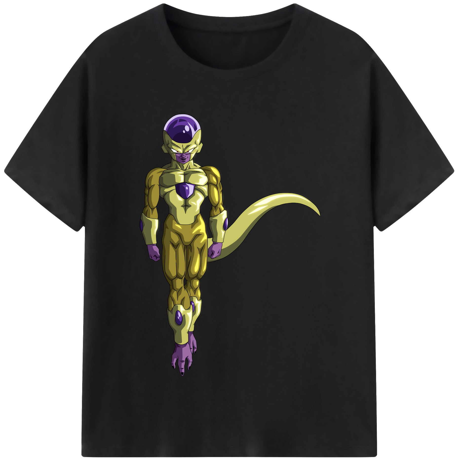 （画像用） ドラゴンボール フリーザ DRAGON BALL Frieza 綿100％半袖Tシャツ（フロントプリント）