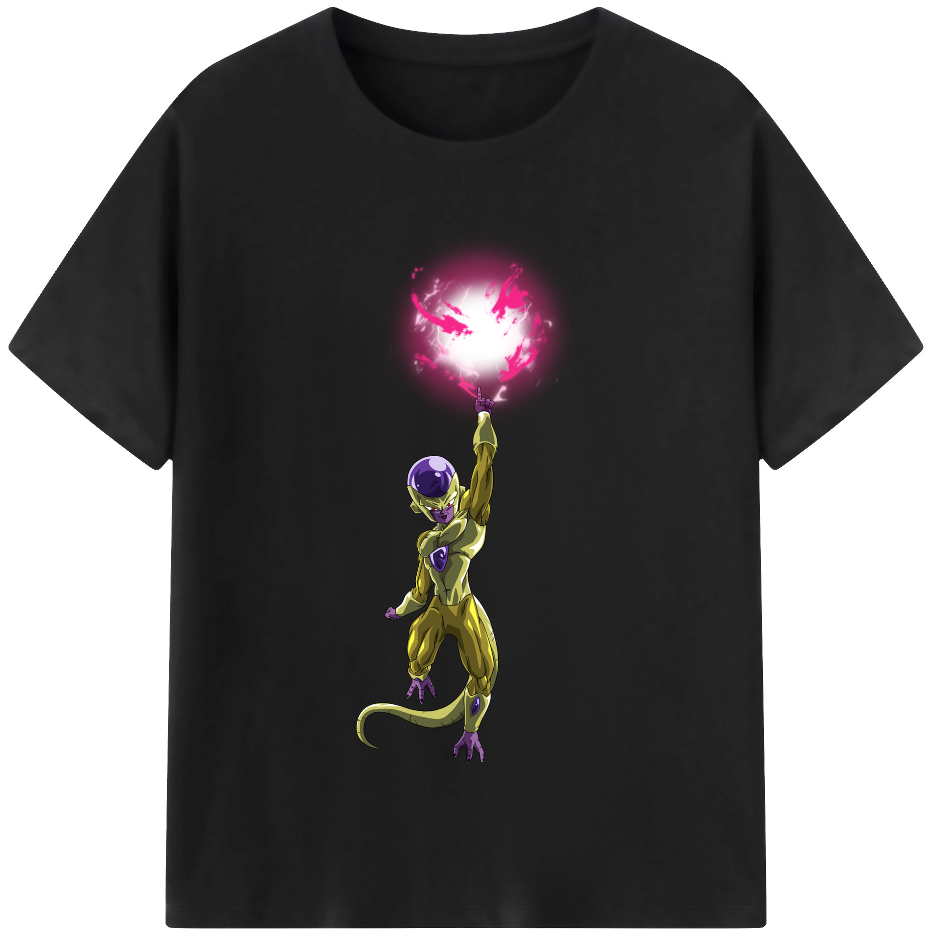 （画像用） ドラゴンボール フリーザ DRAGON BALL Frieza 綿100％半袖Tシャツ（フロントプリント）