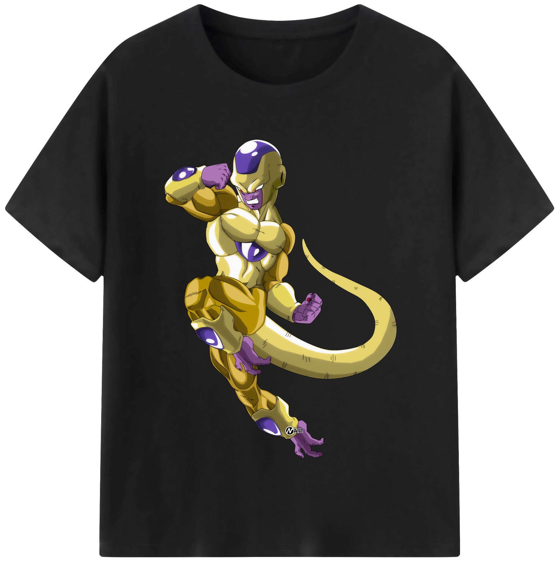 （画像用） ドラゴンボール フリーザ DRAGON BALL Frieza 綿100％半袖Tシャツ（フロントプリント）