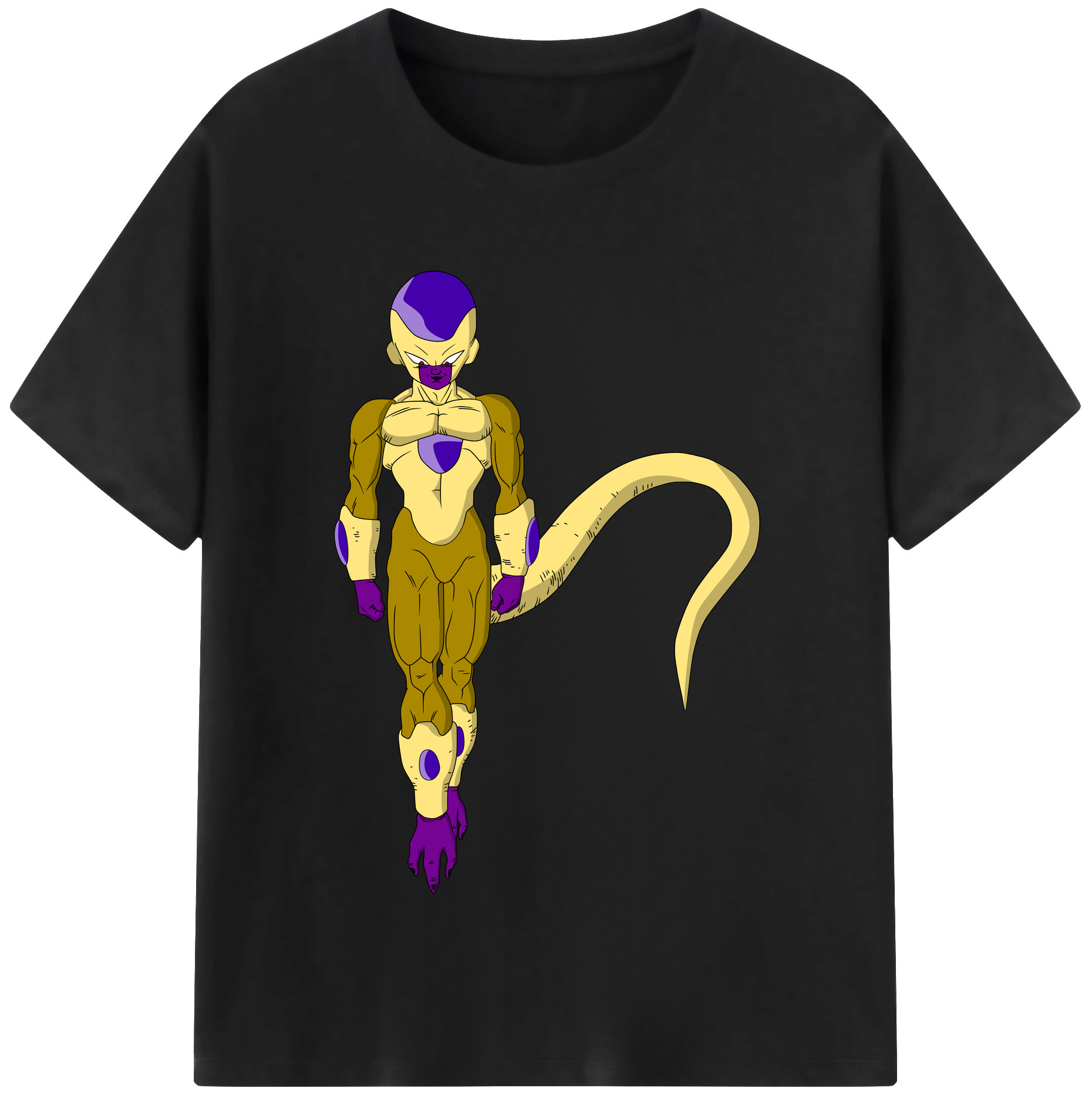 （画像用） ドラゴンボール フリーザ DRAGON BALL Frieza 綿100％半袖Tシャツ（フロントプリント）