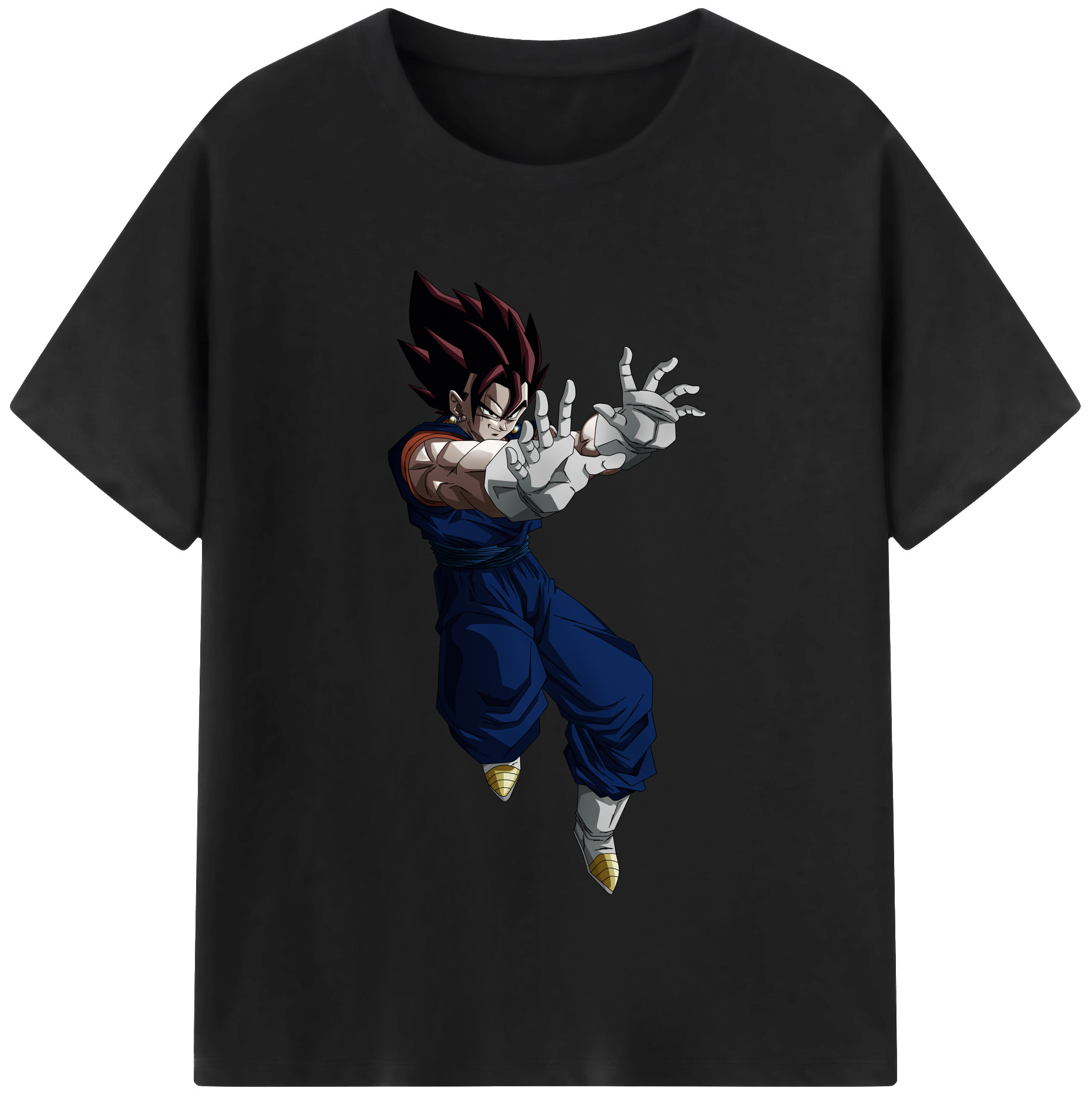 （画像用） ドラゴンボール ベジット DRAGON BALL Vegetto 綿100％半袖Tシャツ（フロントプリント）