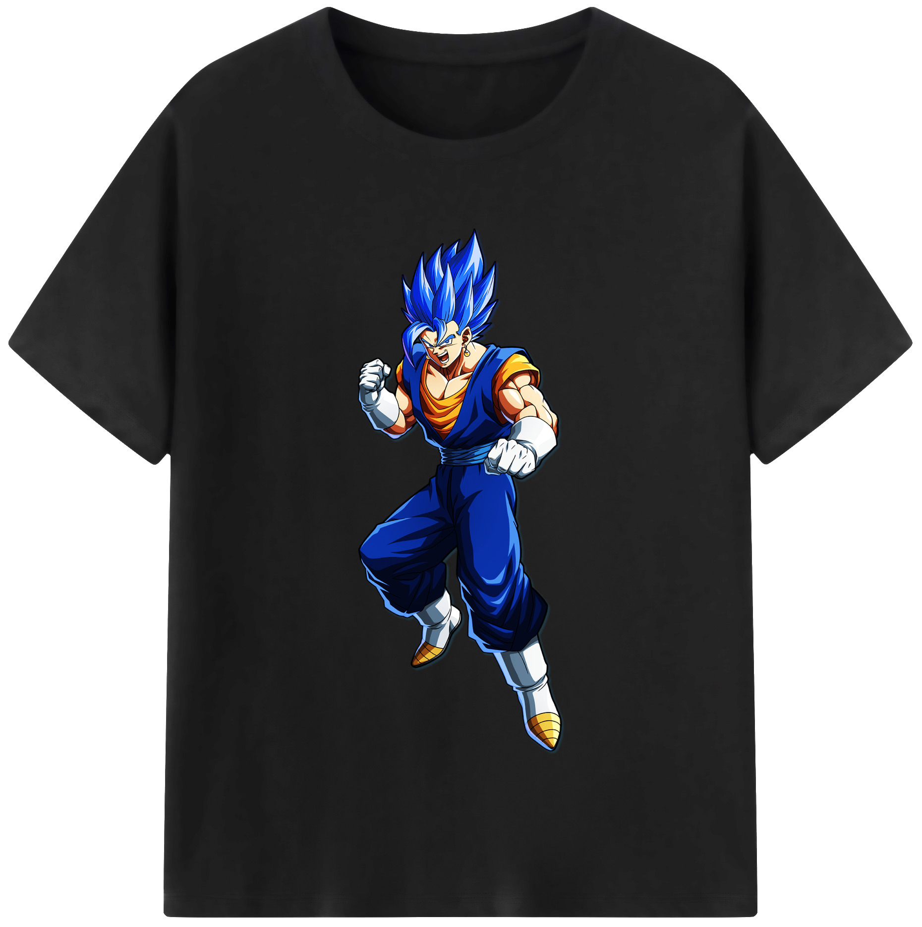 （画像用） ドラゴンボール ベジット DRAGON BALL Vegetto 綿100％半袖Tシャツ（フロントプリント）