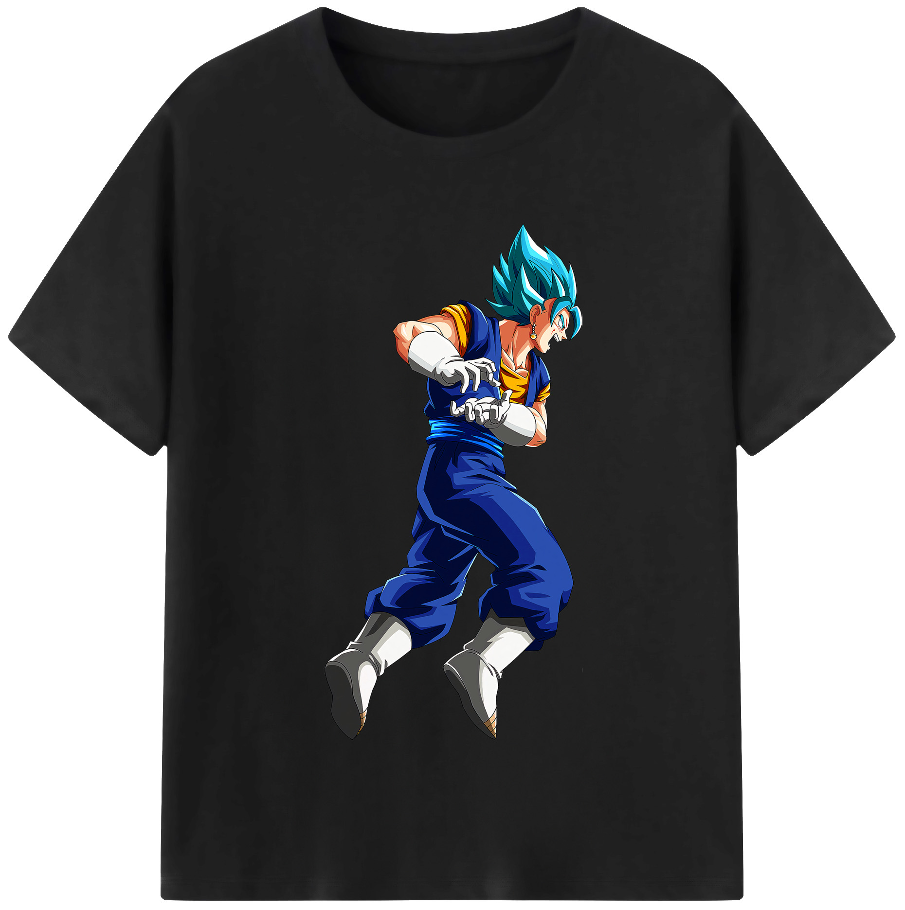 （画像用） ドラゴンボール ベジット DRAGON BALL Vegetto 綿100％半袖Tシャツ（フロントプリント）