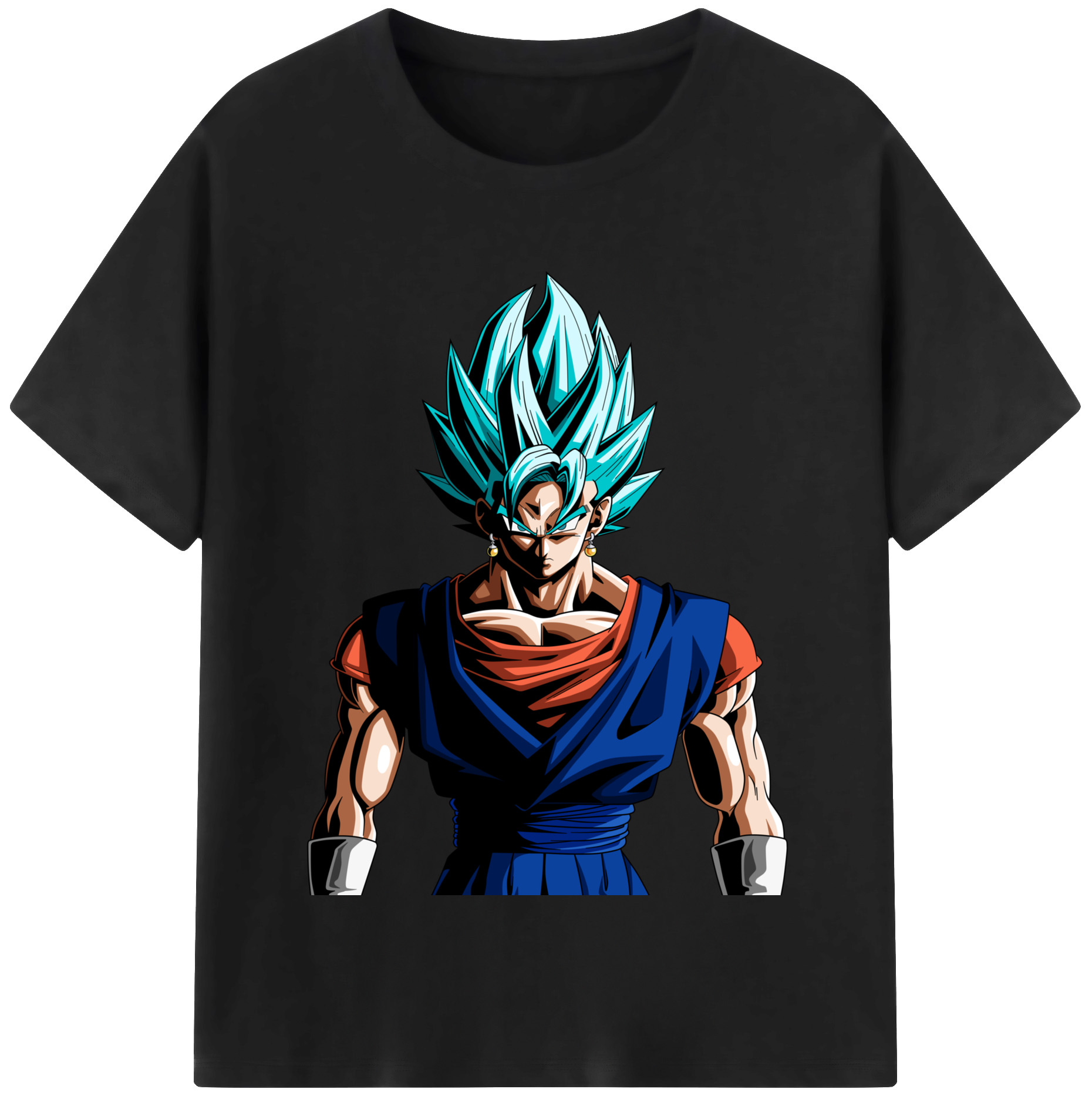 （画像用） ドラゴンボール ベジット DRAGON BALL Vegetto 綿100％半袖Tシャツ（フロントプリント）