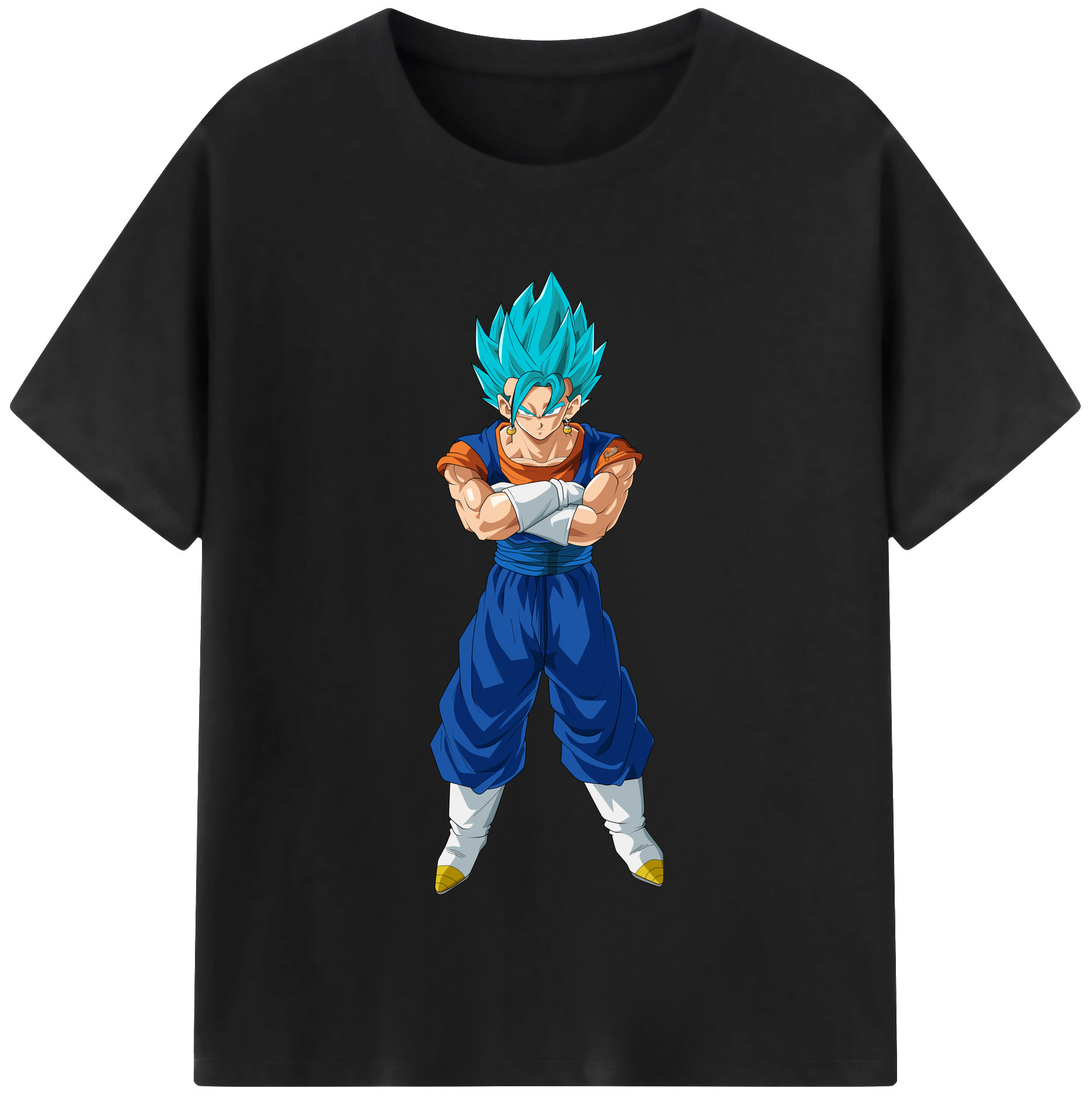 （画像用） ドラゴンボール ベジット DRAGON BALL Vegetto 綿100％半袖Tシャツ（フロントプリント）