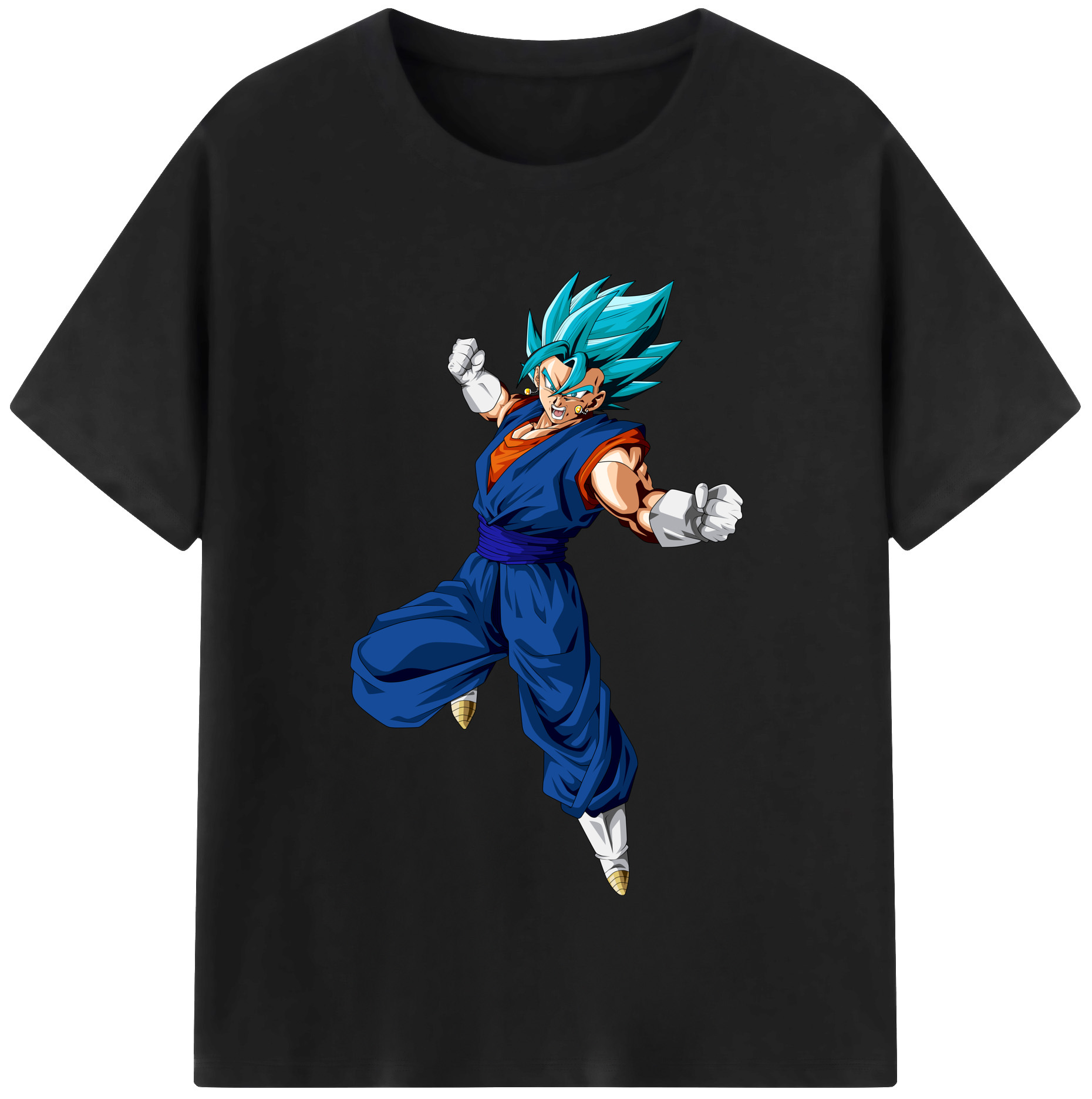 （画像用） ドラゴンボール ベジット DRAGON BALL Vegetto 綿100％半袖Tシャツ（フロントプリント）