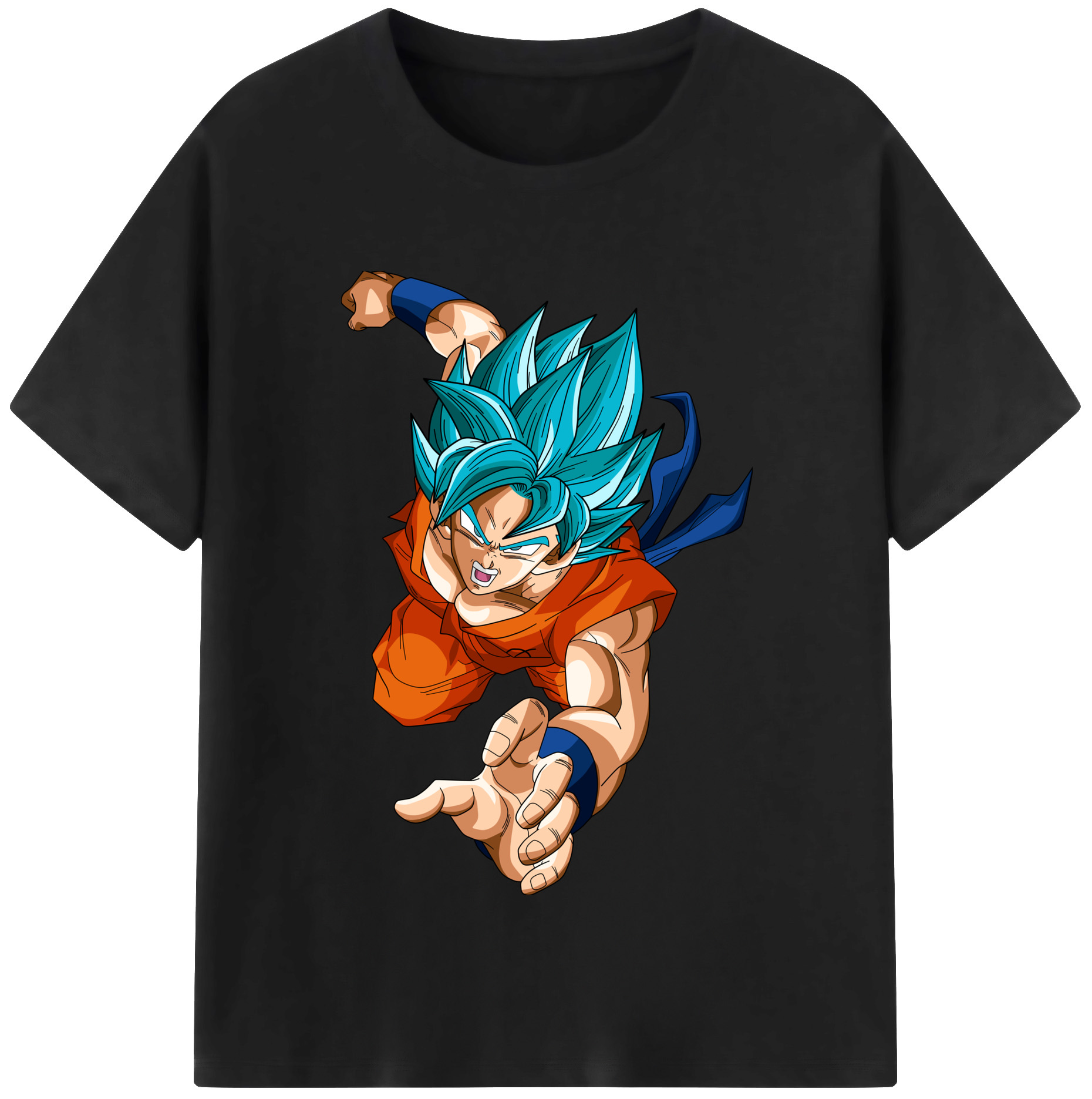 （画像用） ドラゴンボール ベジット DRAGON BALL Vegetto 綿100％半袖Tシャツ（フロントプリント）