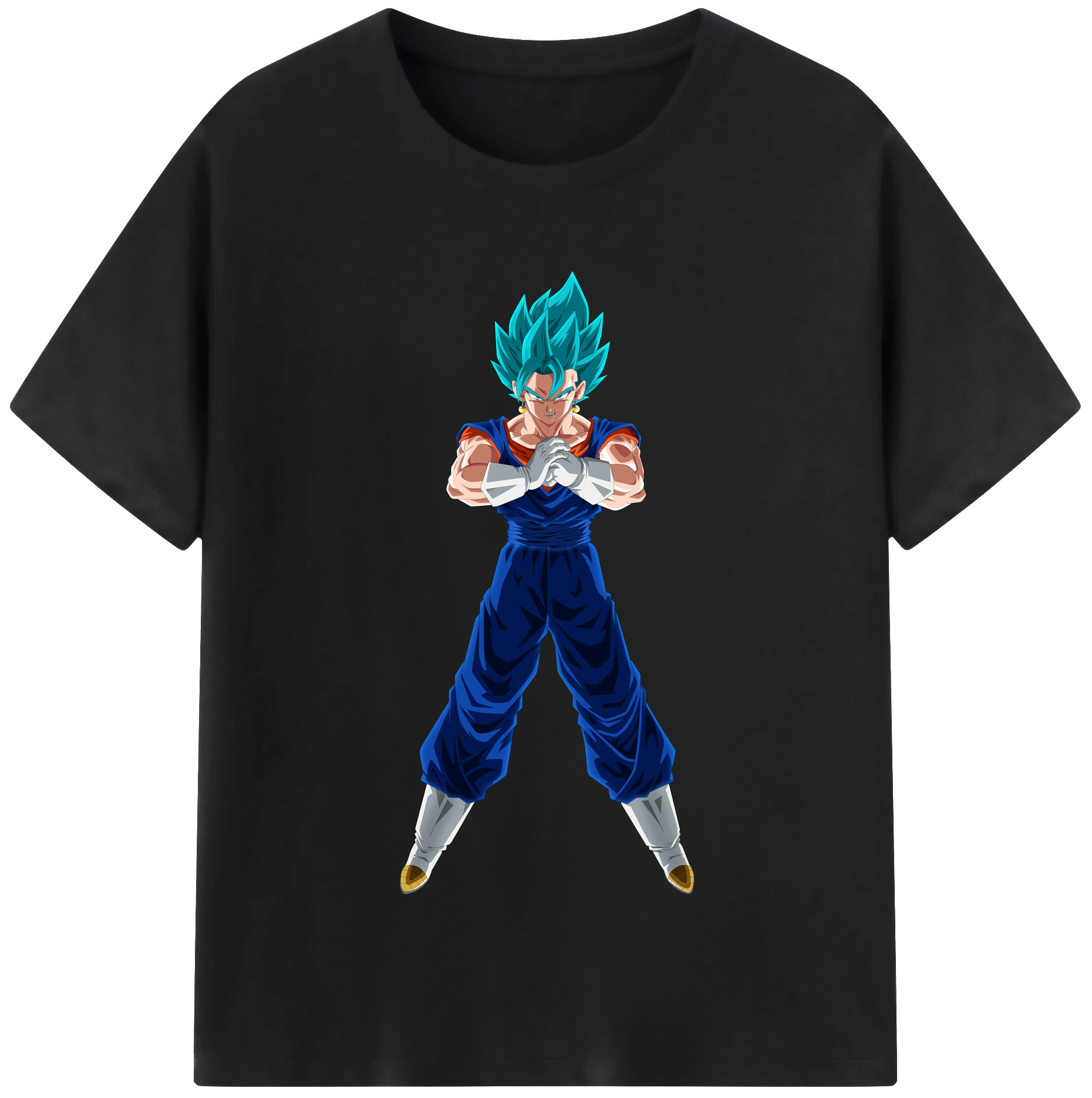 （画像用） ドラゴンボール ベジット DRAGON BALL Vegetto 綿100％半袖Tシャツ（フロントプリント）