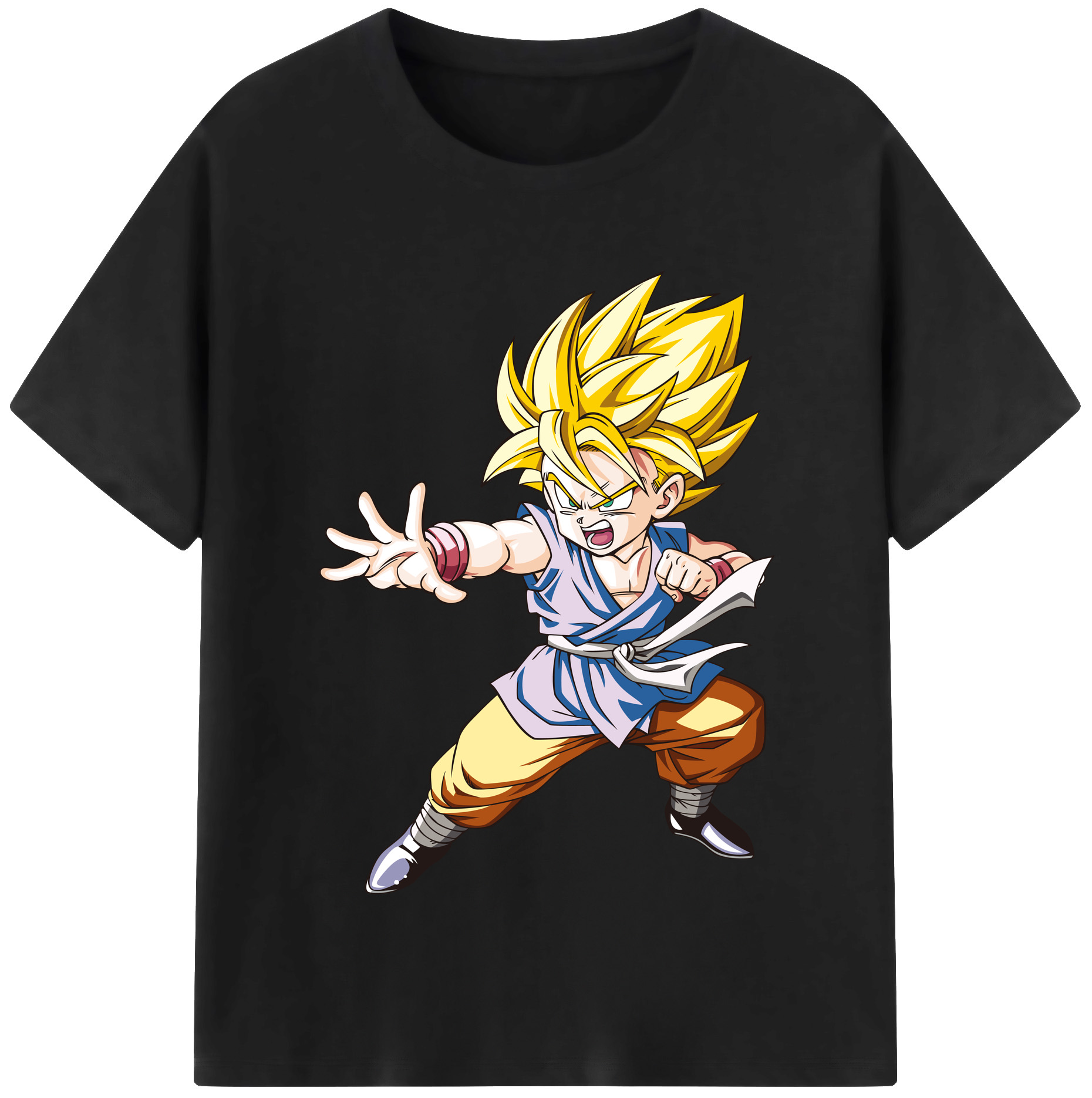 （画像用） ドラゴンボール ベジット DRAGON BALL Vegetto 綿100％半袖Tシャツ（フロントプリント）