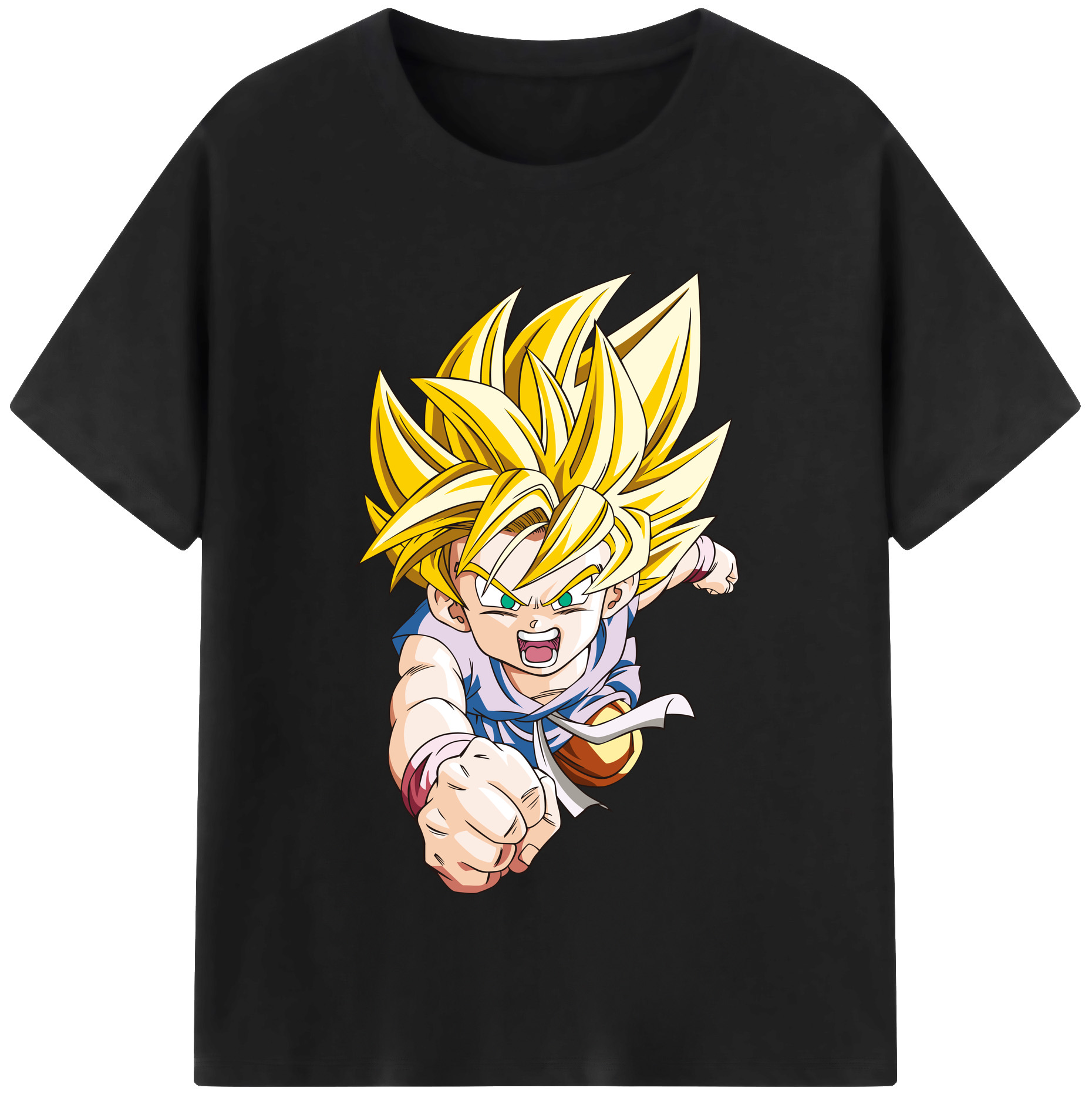 （画像用） ドラゴンボール ベジット DRAGON BALL Vegetto 綿100％半袖Tシャツ（フロントプリント）