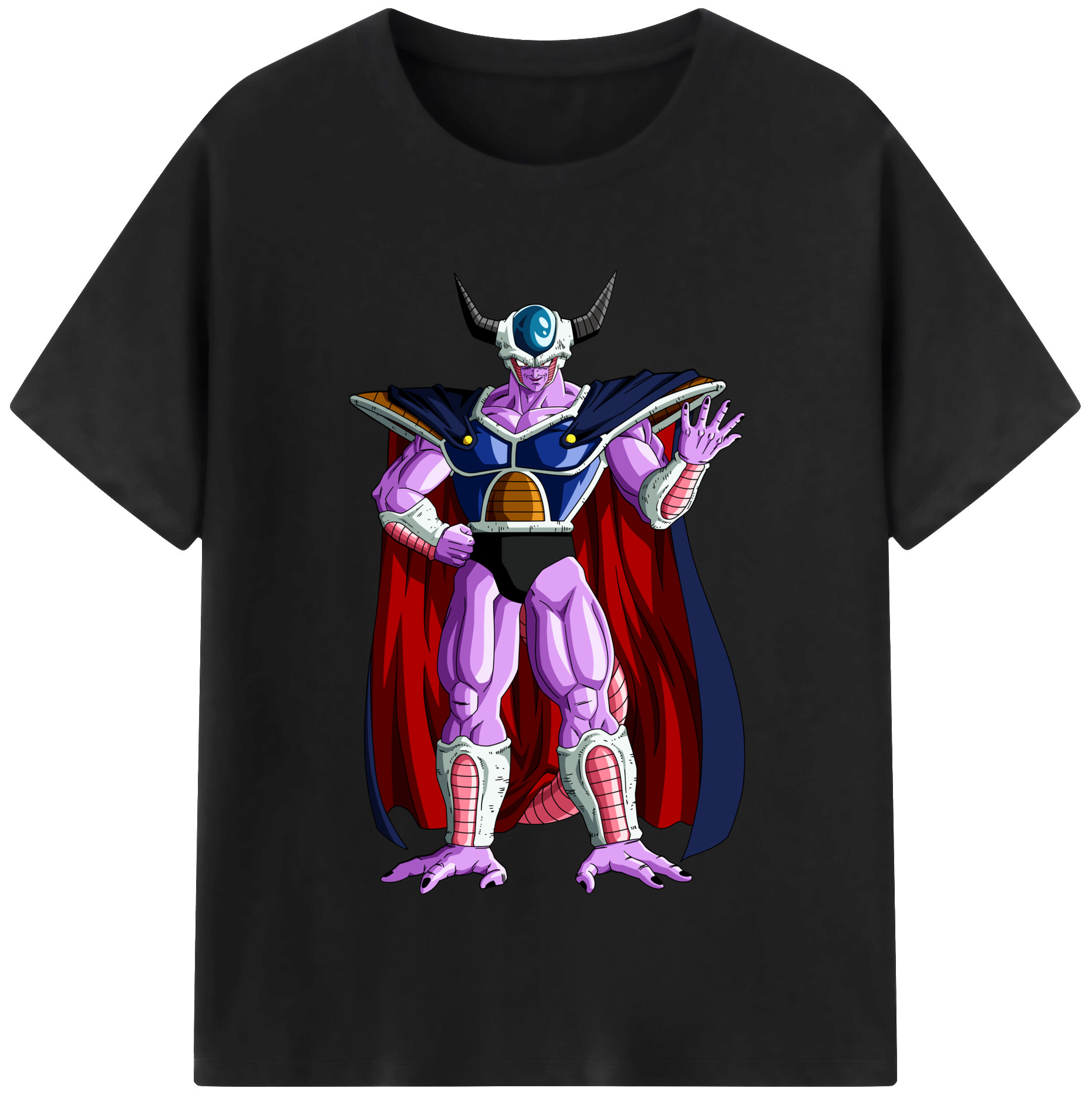 （画像用） ドラゴンボール コルド大王 DRAGON BALL King Cold 綿100％半袖Tシャツ（フロントプリント）