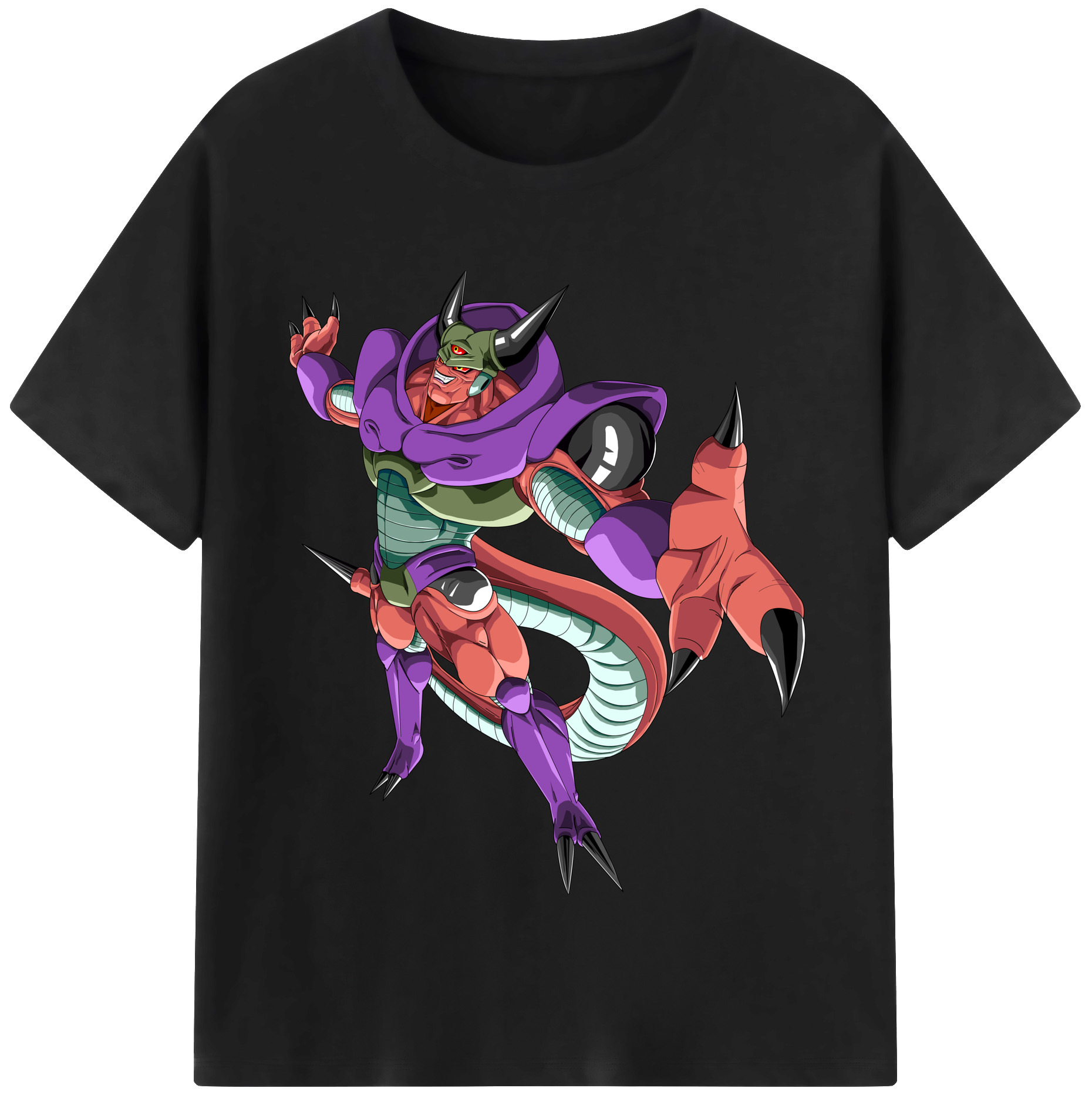 （画像用） ドラゴンボール ジャネンバ DRAGON BALL Janemba 綿100％半袖Tシャツ（フロントプリント）