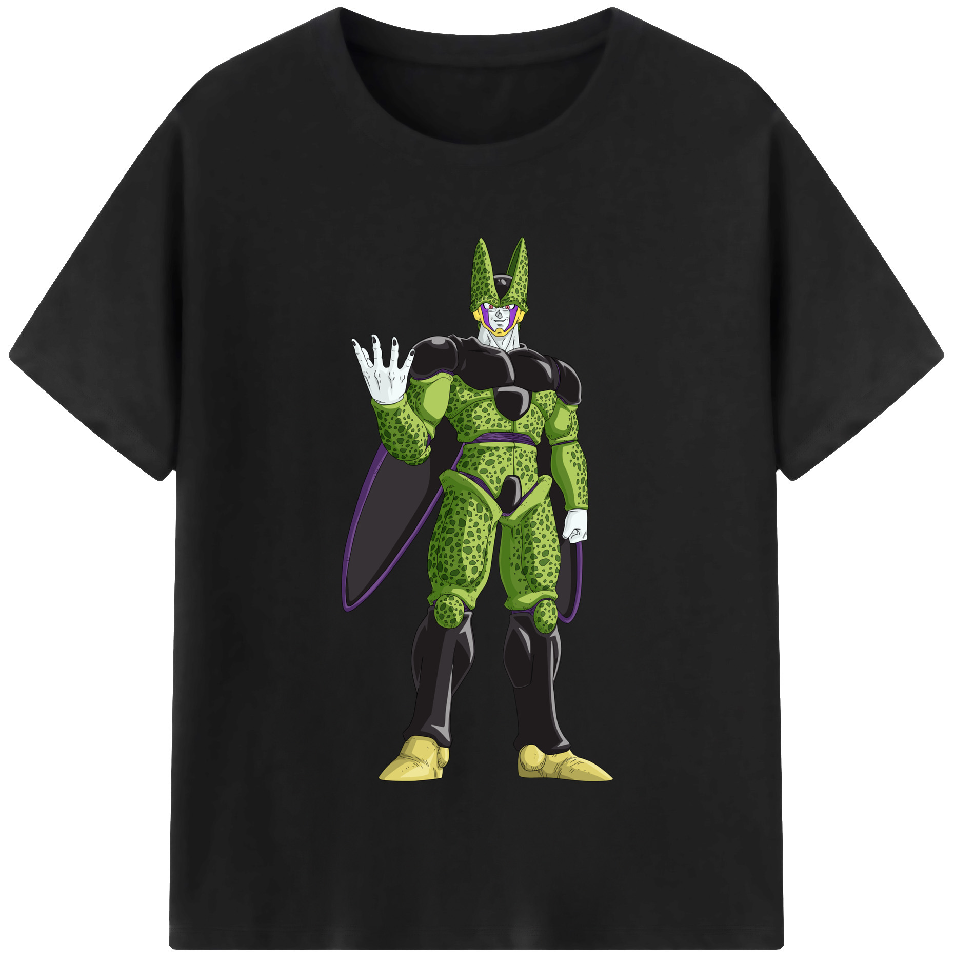 （画像用） ドラゴンボール セル DRAGON BALL Cell 綿100％半袖Tシャツ（フロントプリント）