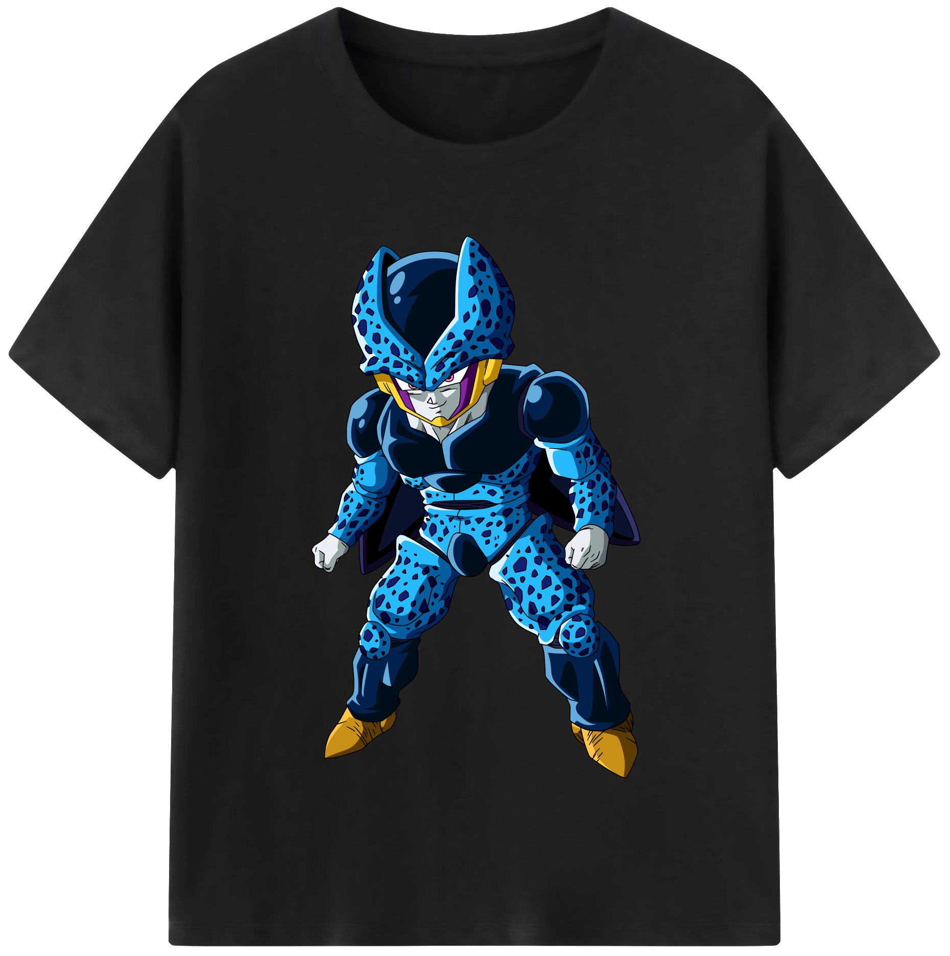（画像用） ドラゴンボール セル DRAGON BALL Cell 綿100％半袖Tシャツ（フロントプリント）