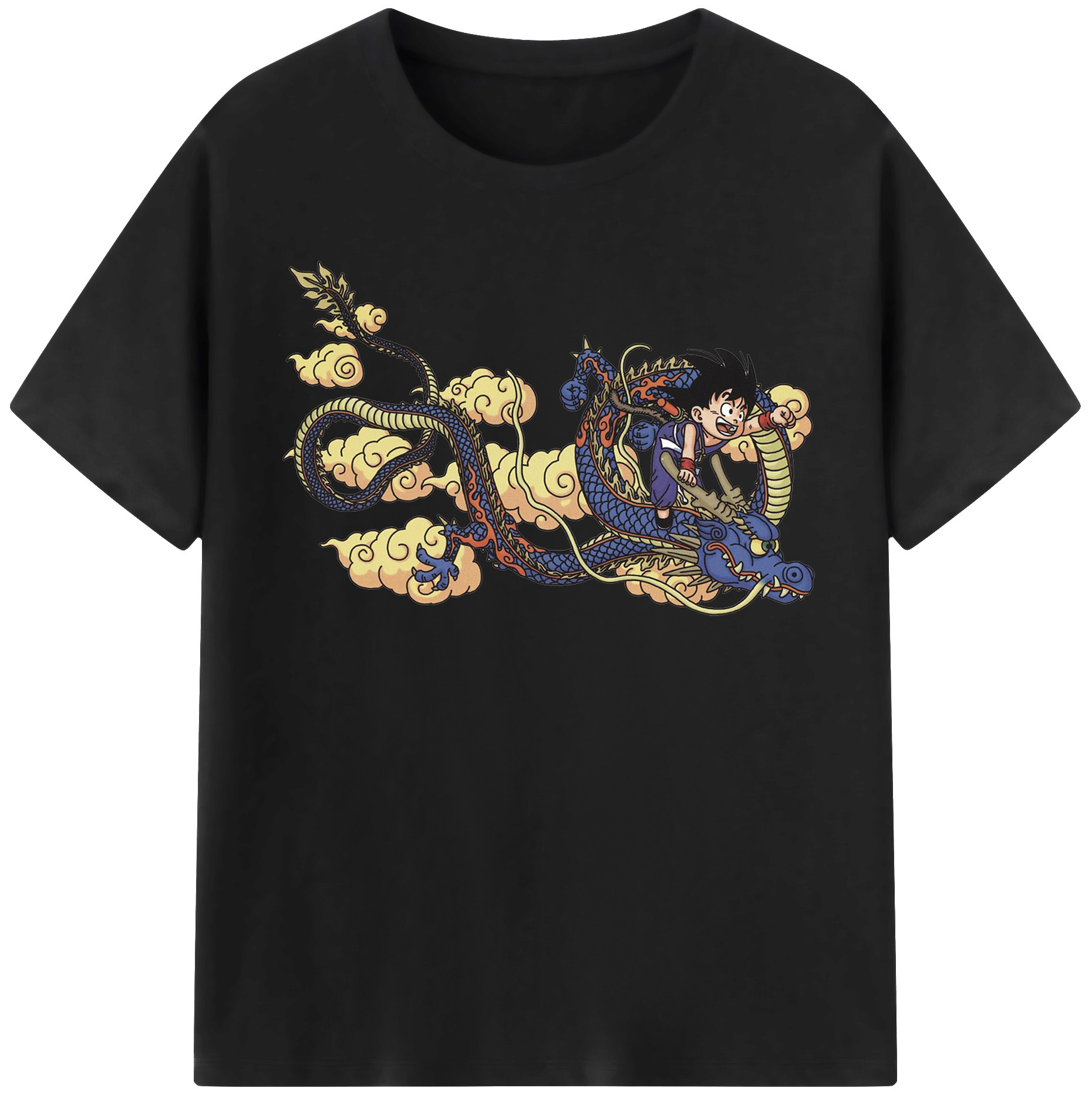 ドラゴンボール 神龍 シェンロン DRAGON BALL Shenron 綿100％半袖Tシャツ（フロントプリント）