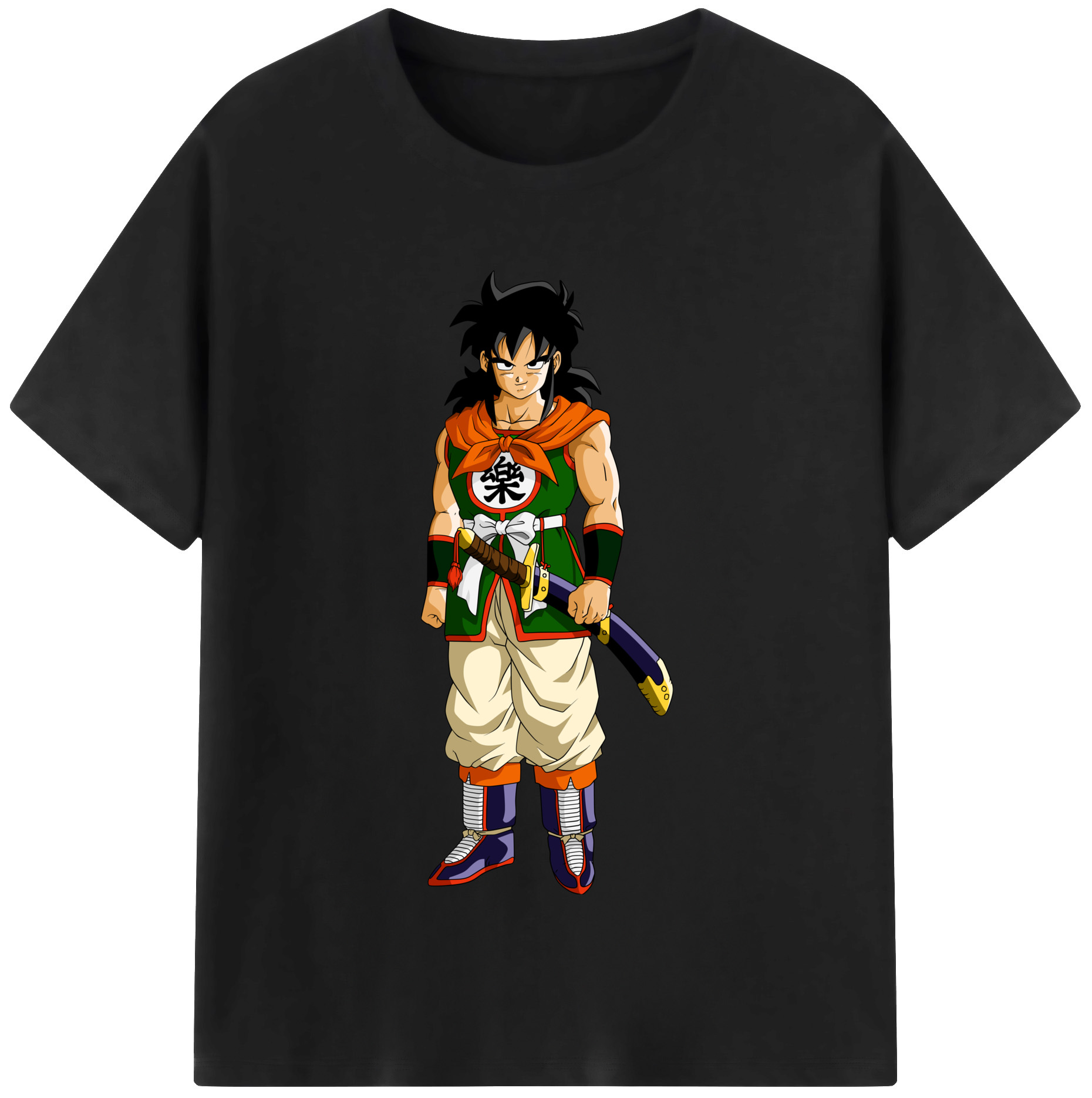 （画像用） ドラゴンボール ヤムチャ DRAGON BALL Yamcha 綿100％半袖Tシャツ（フロントプリント）