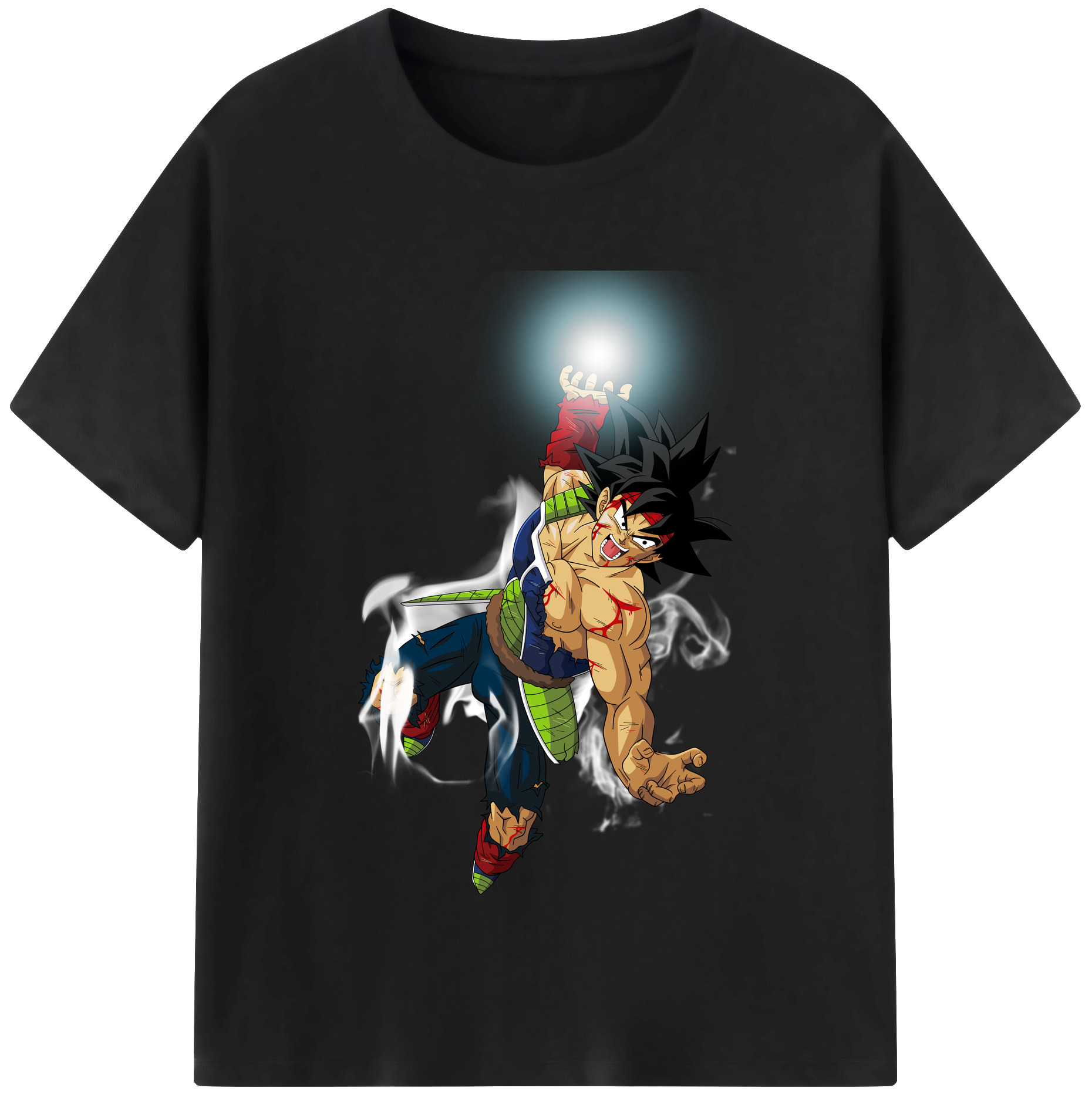 （画像用） ドラゴンボール バーダック DRAGON BALL Burdock 綿100％半袖Tシャツ（フロントプリント）
