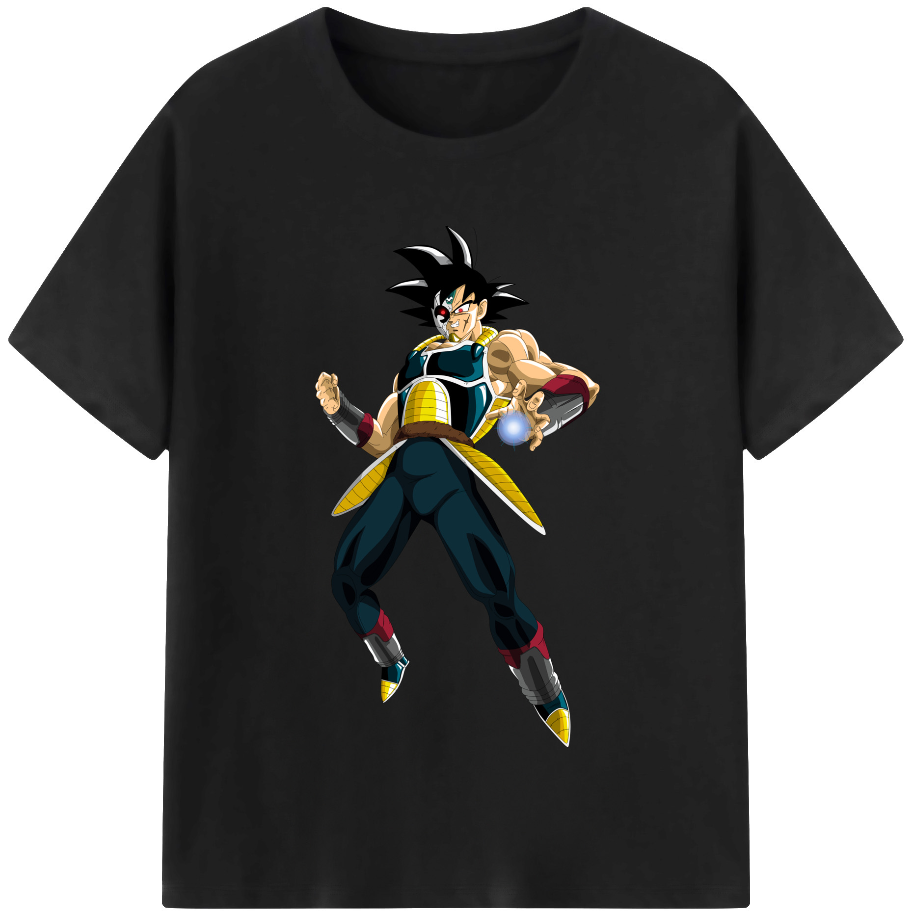 （画像用） ドラゴンボール バーダック DRAGON BALL Burdock 綿100％半袖Tシャツ（フロントプリント）