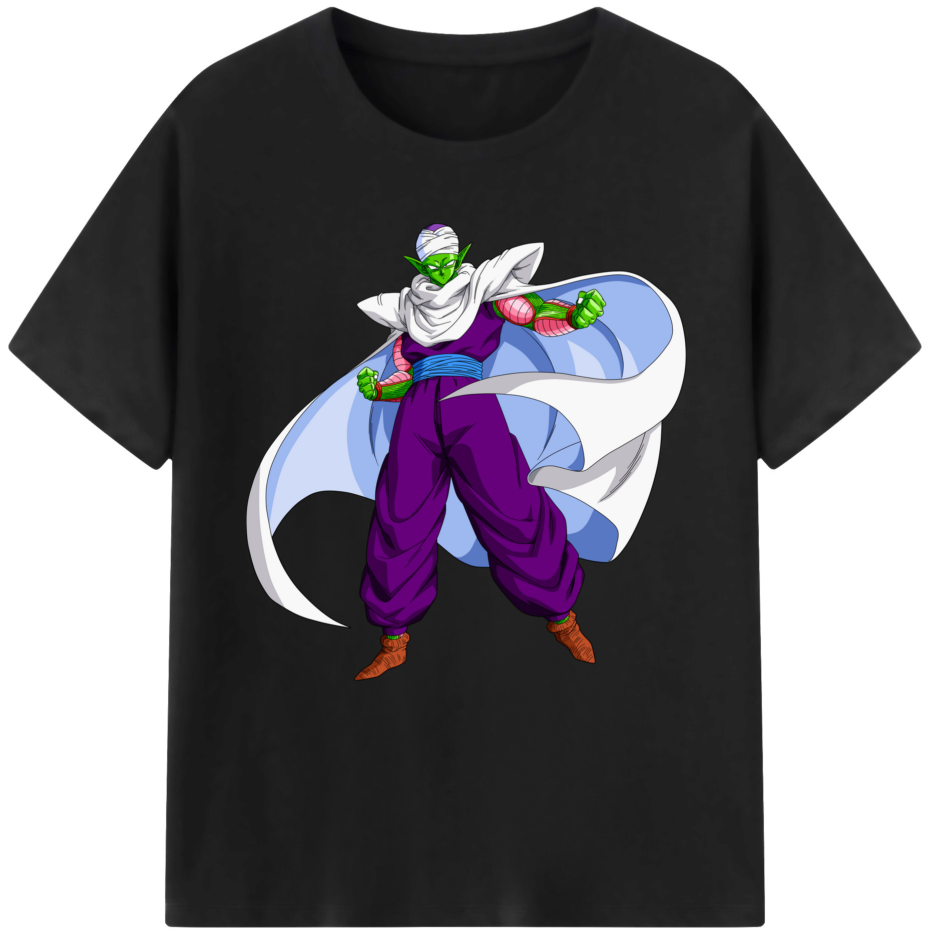 （画像用） ドラゴンボール ピッコロ DRAGON BALL Piccolo 綿100％半袖Tシャツ（フロントプリント）