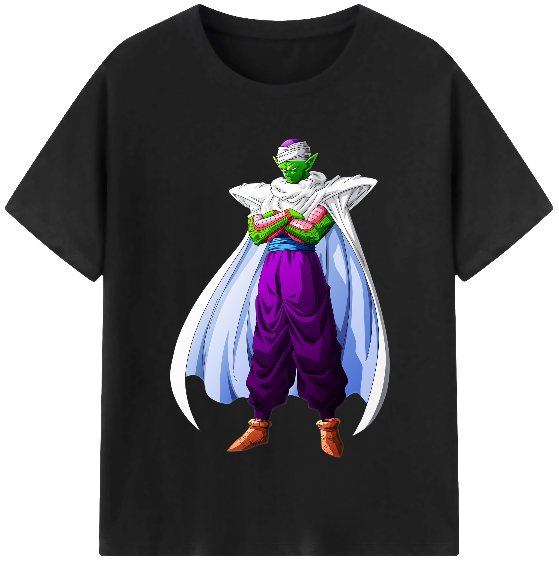 （画像用） ドラゴンボール ピッコロ DRAGON BALL Piccolo 綿100％半袖Tシャツ（フロントプリント）