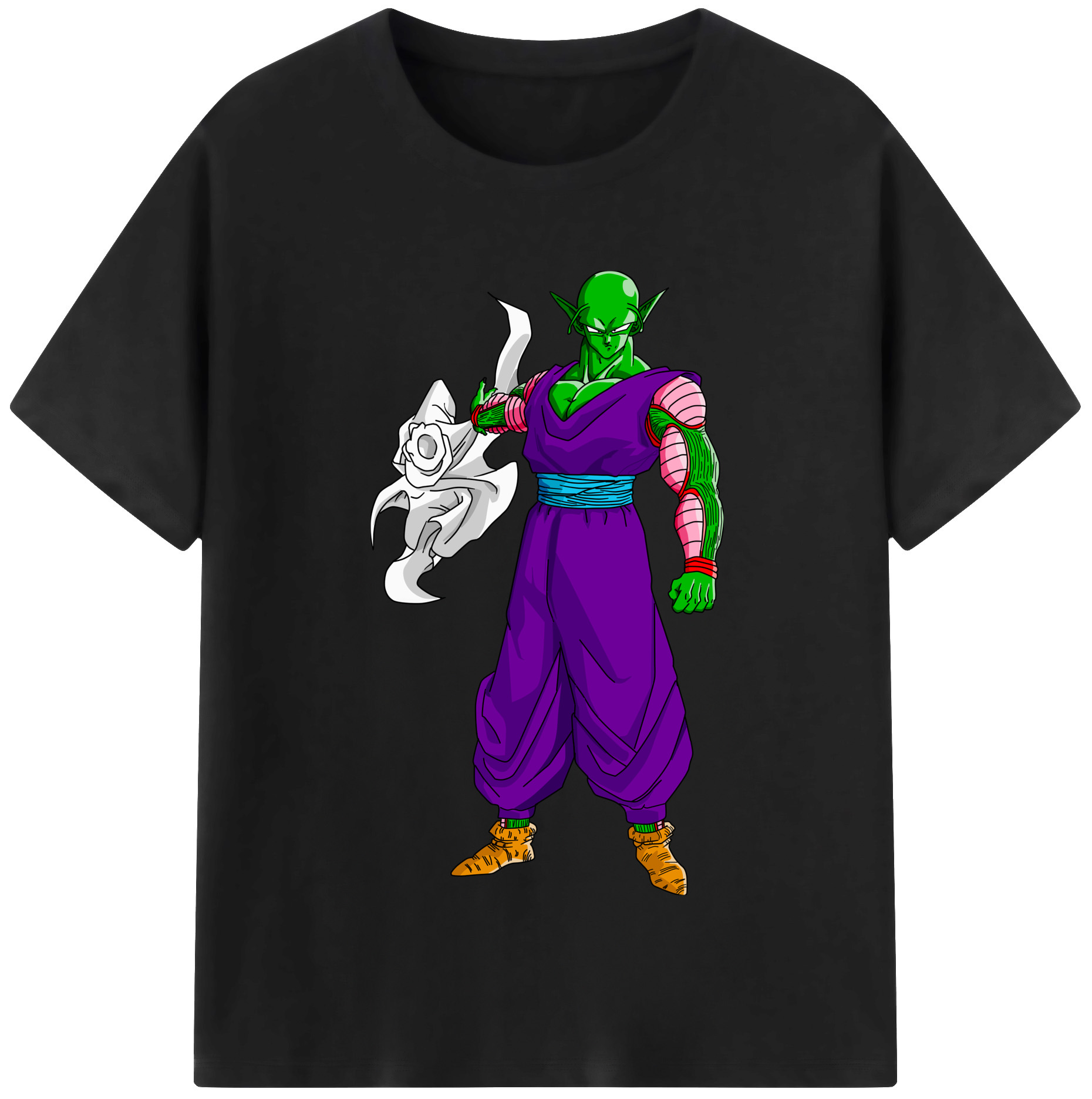 （画像用） ドラゴンボール ピッコロ DRAGON BALL Piccolo 綿100％半袖Tシャツ（フロントプリント）