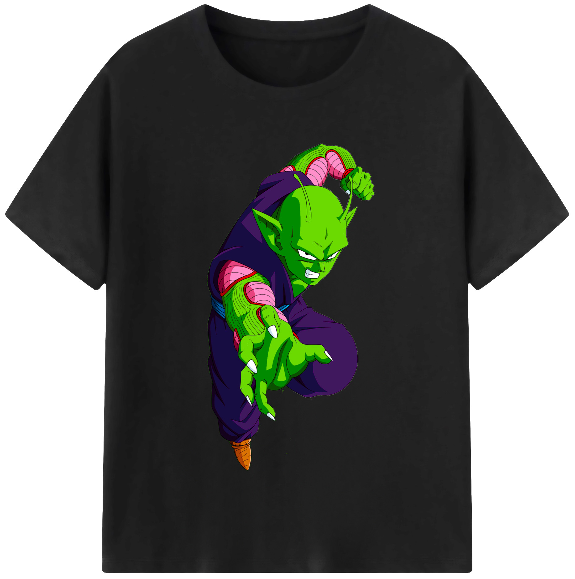 （画像用） ドラゴンボール ピッコロ DRAGON BALL Piccolo 綿100％半袖Tシャツ（フロントプリント）