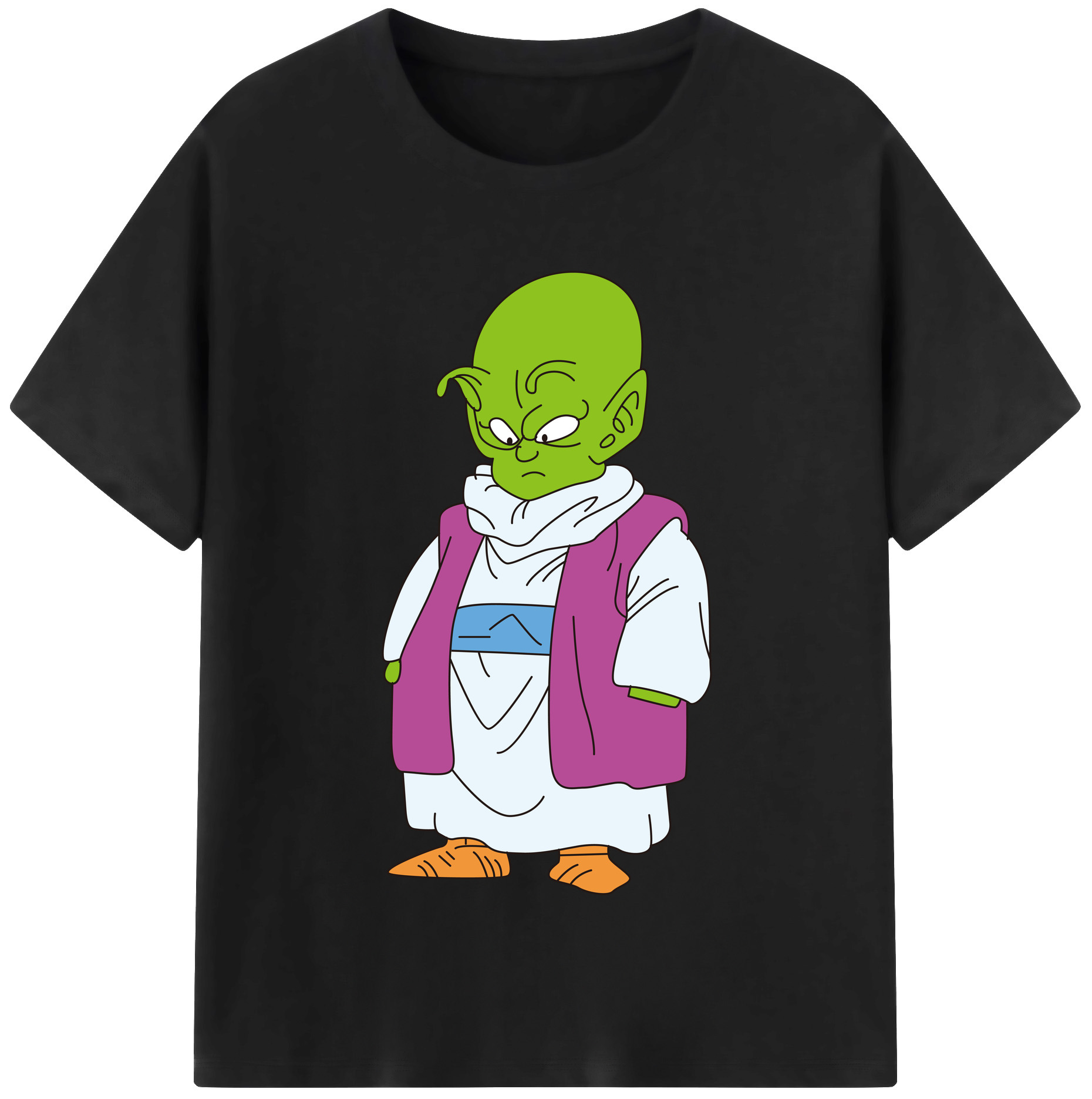 （画像用） ドラゴンボール ピッコロ DRAGON BALL Piccolo 綿100％半袖Tシャツ（フロントプリント）