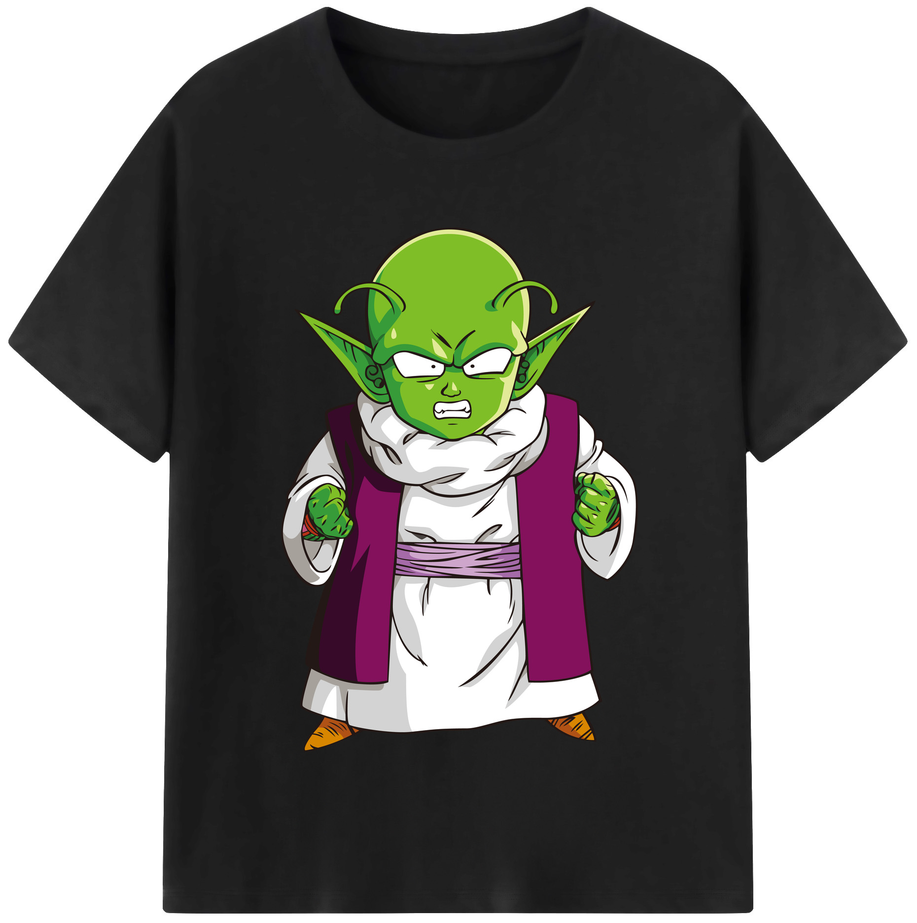 （画像用） ドラゴンボール ピッコロ DRAGON BALL Piccolo 綿100％半袖Tシャツ（フロントプリント）