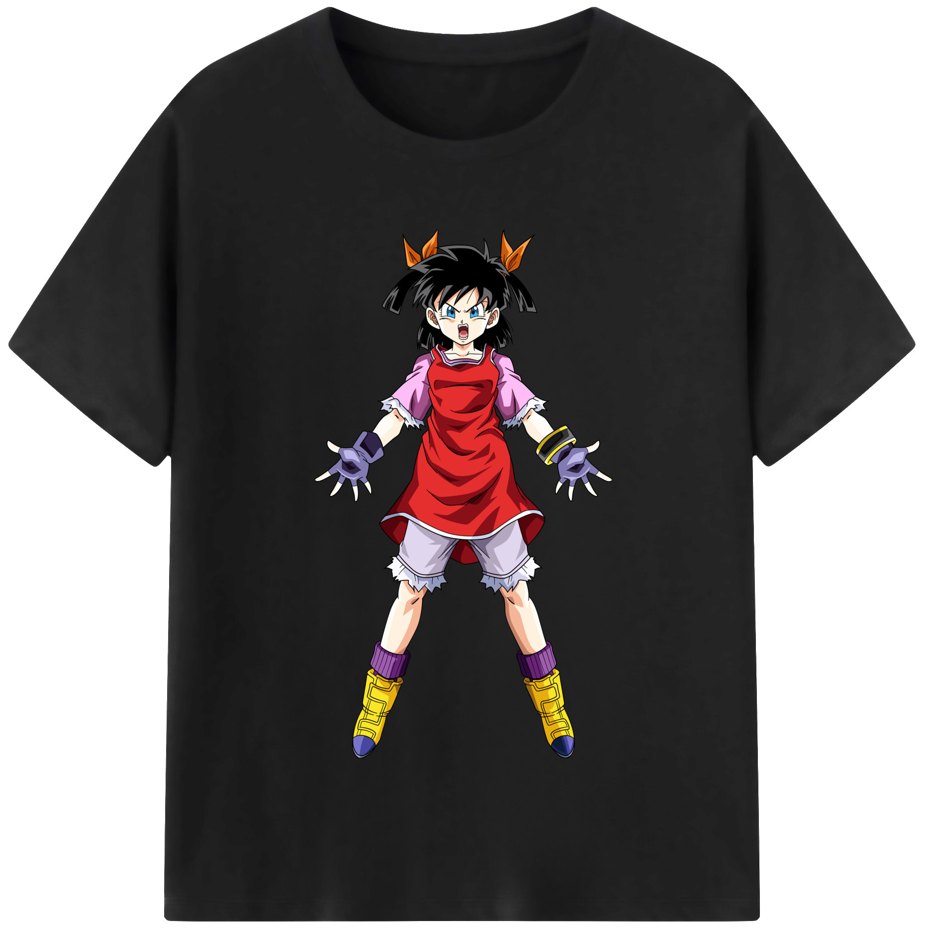 （画像用） ドラゴンボール パン DRAGON BALL Pan 綿100％半袖Tシャツ（フロントプリント）