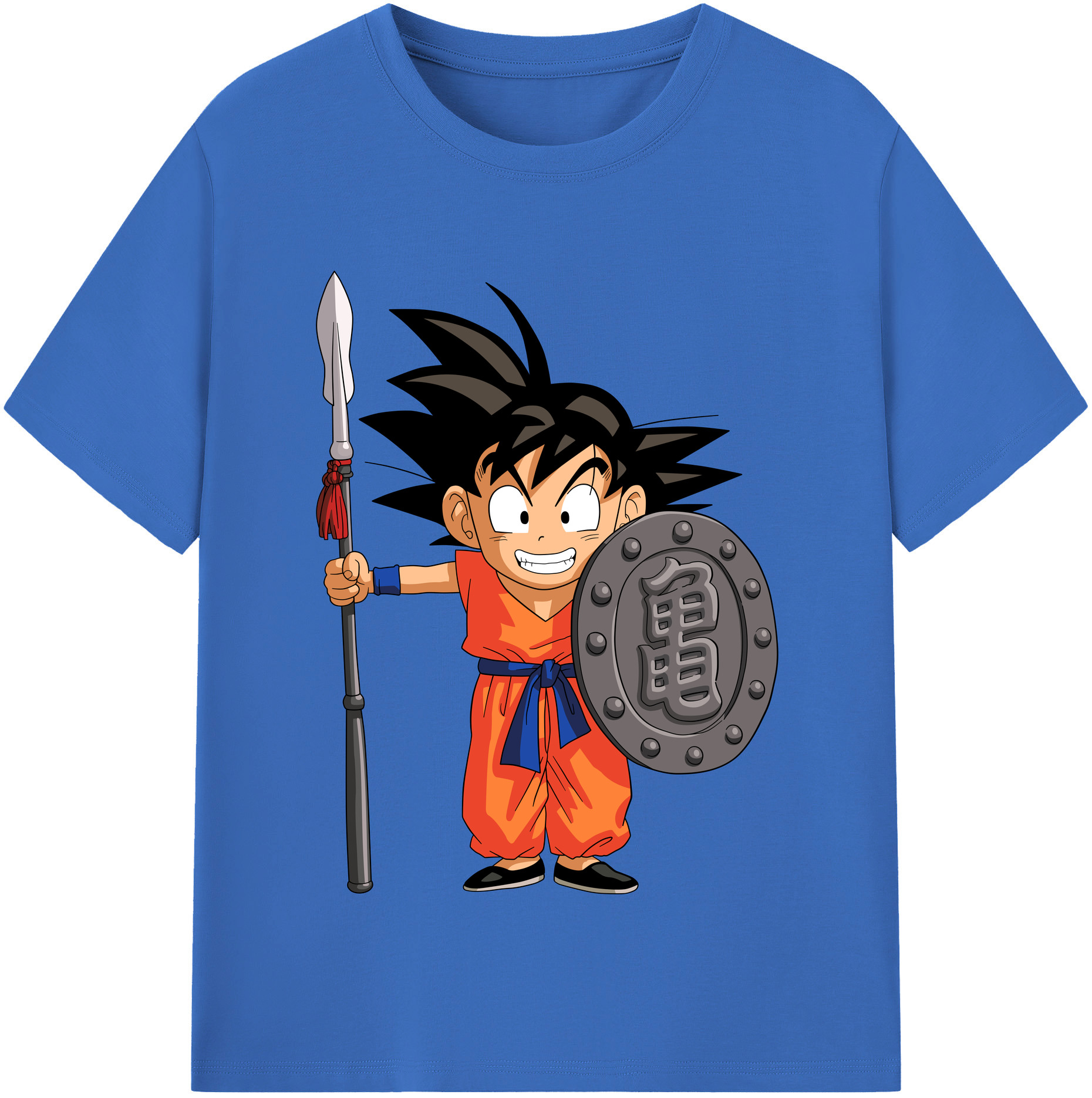 （画像用） ドラゴンボール 孫悟空（そん ごくう）Son Goku カカロット DRAGON BALL Kakarotto 綿100％半袖Tシャツ（フロントプリント）