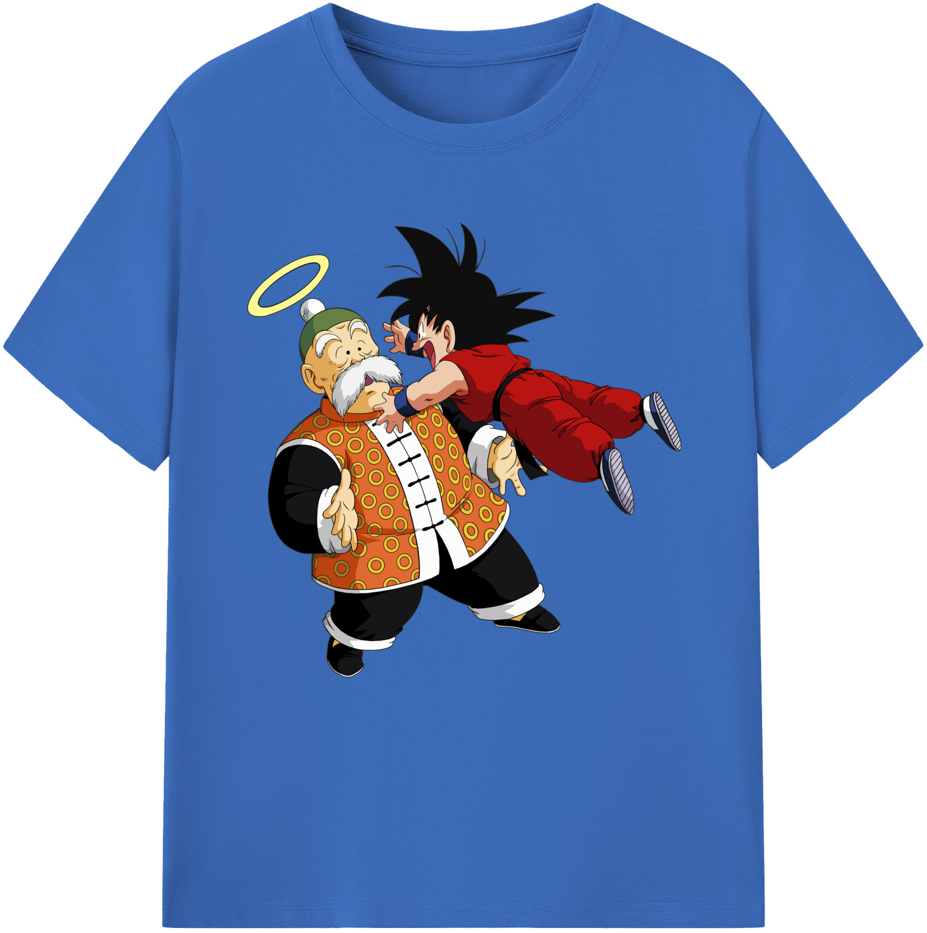 （画像用） ドラゴンボール 孫悟空（そん ごくう）Son Goku カカロット DRAGON BALL Kakarotto 綿100％半袖Tシャツ（フロントプリント）