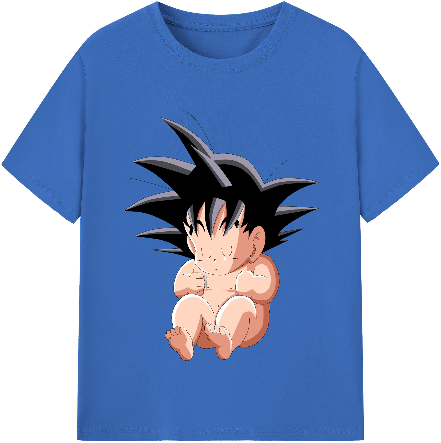 （画像用） ドラゴンボール 孫悟空（そん ごくう）Son Goku カカロット DRAGON BALL Kakarotto 綿100％半袖Tシャツ（フロントプリント）