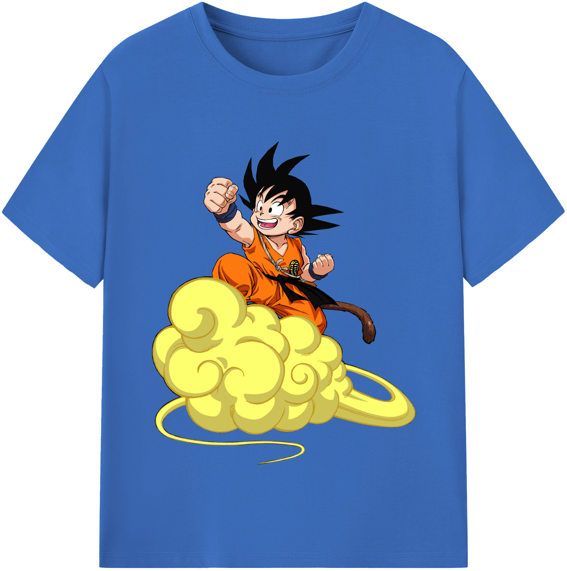 （画像用） ドラゴンボール 孫悟空（そん ごくう）Son Goku カカロット DRAGON BALL Kakarotto 綿100％半袖Tシャツ（フロントプリント）