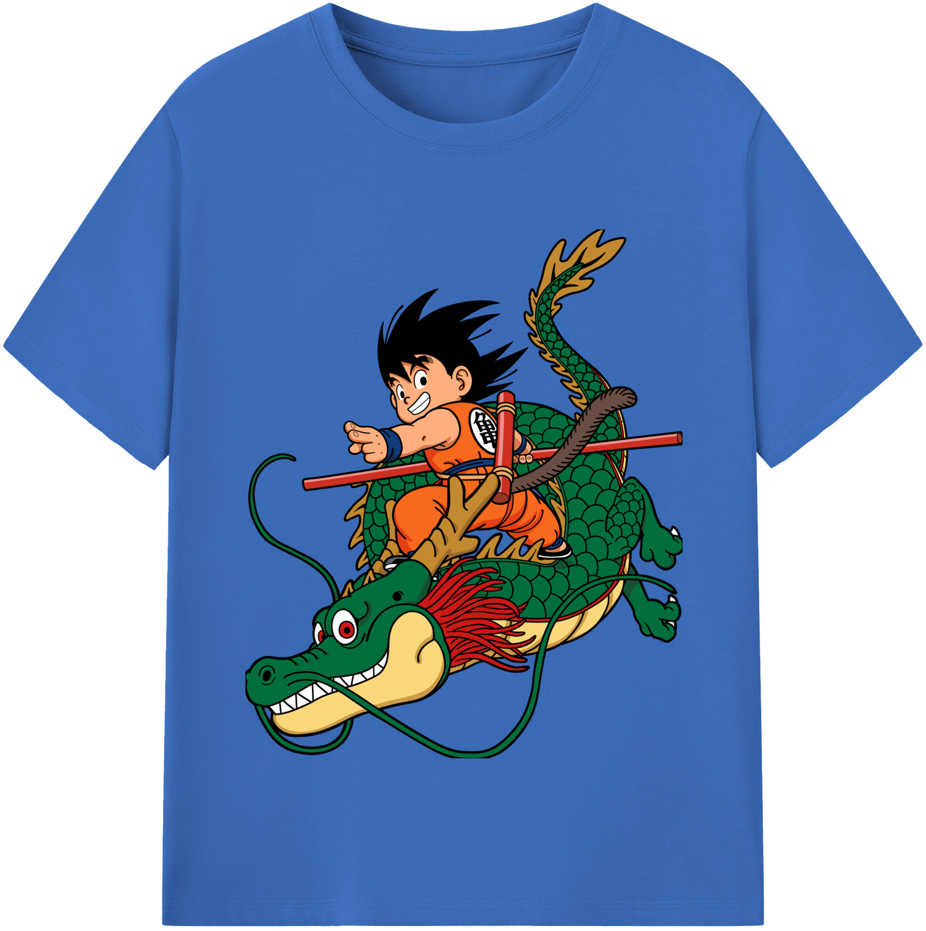 （画像用） ドラゴンボール 孫悟空（そん ごくう）Son Goku カカロット DRAGON BALL Kakarotto 綿100％半袖Tシャツ（フロントプリント）