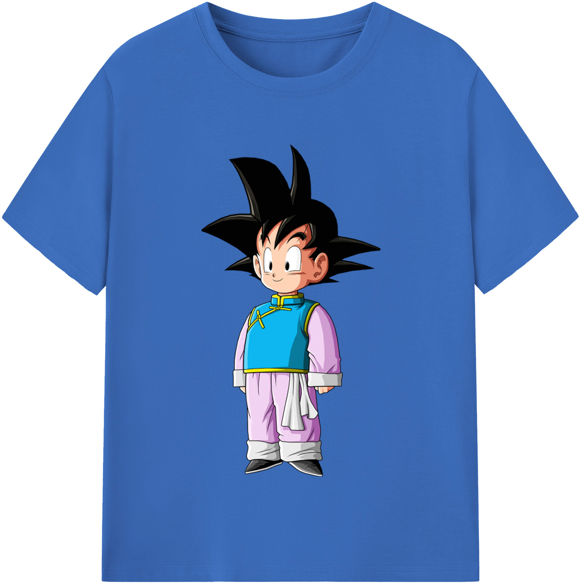 （画像用） ドラゴンボール 孫悟空（そん ごくう）Son Goku カカロット DRAGON BALL Kakarotto 綿100％半袖Tシャツ（フロントプリント）