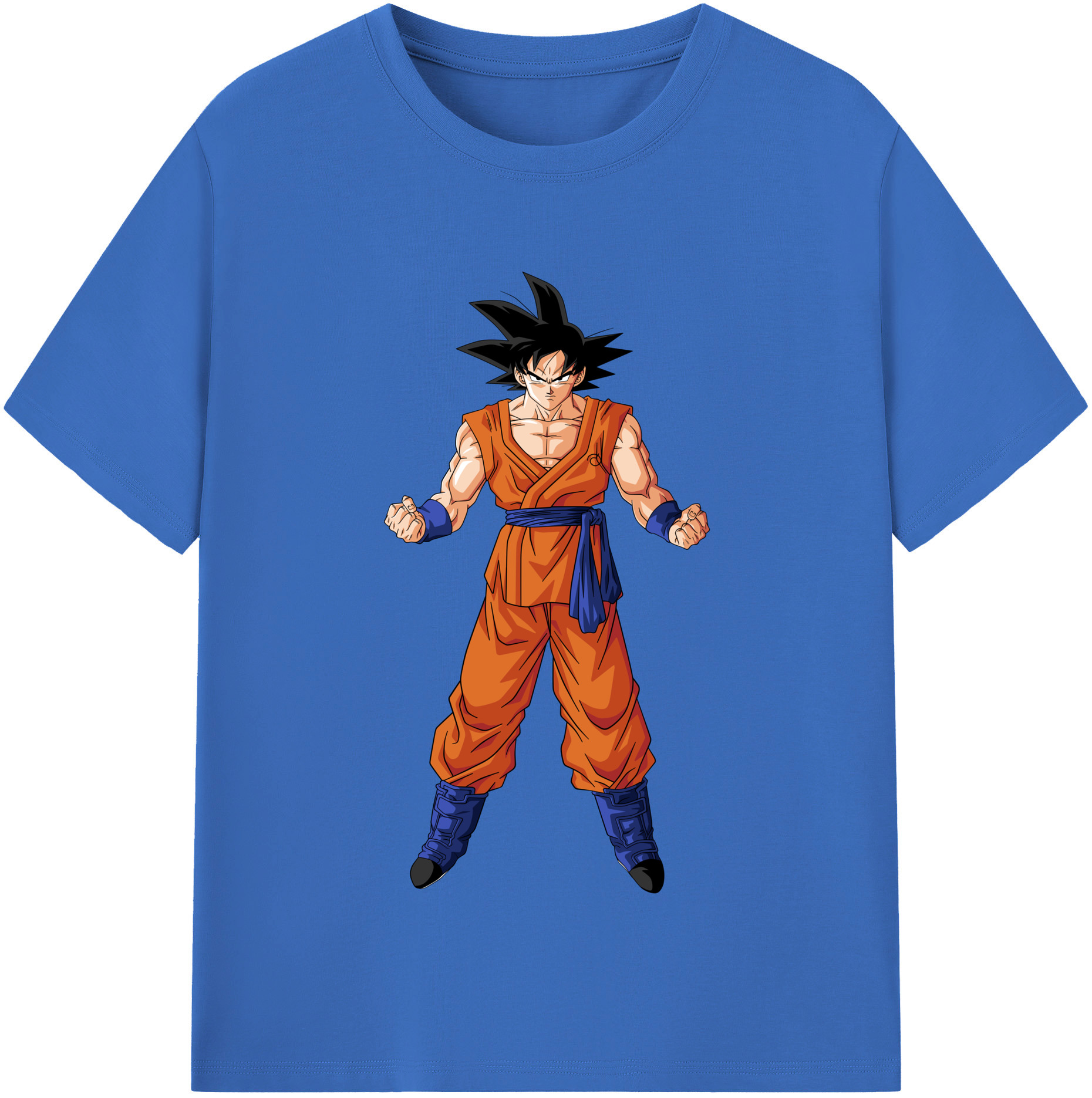 （画像用） ドラゴンボール 孫悟空（そん ごくう）Son Goku カカロット DRAGON BALL Kakarotto 綿100％半袖Tシャツ（フロントプリント）