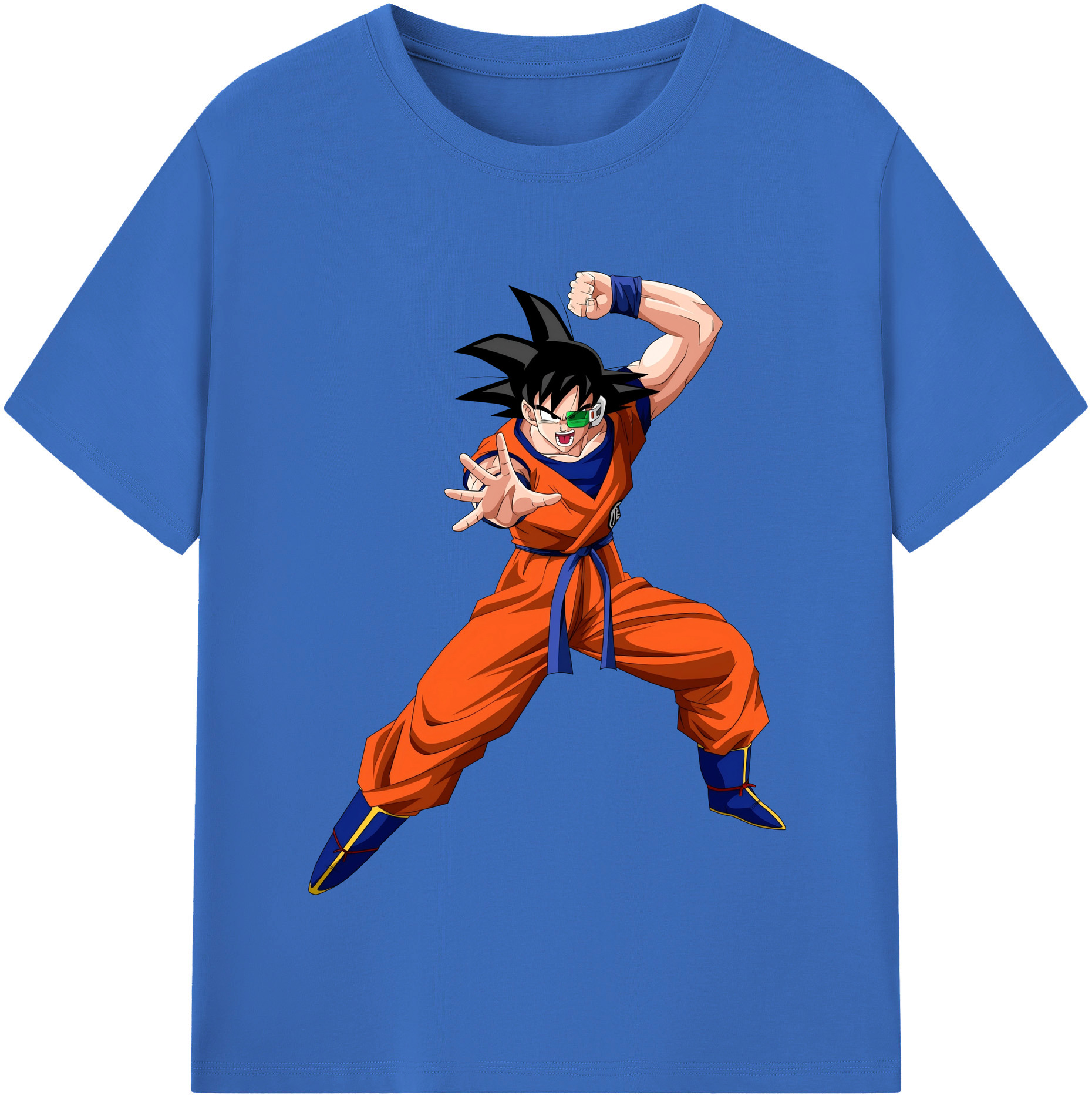 （画像用） ドラゴンボール 孫悟空（そん ごくう）Son Goku カカロット DRAGON BALL Kakarotto 綿100％半袖Tシャツ（フロントプリント）