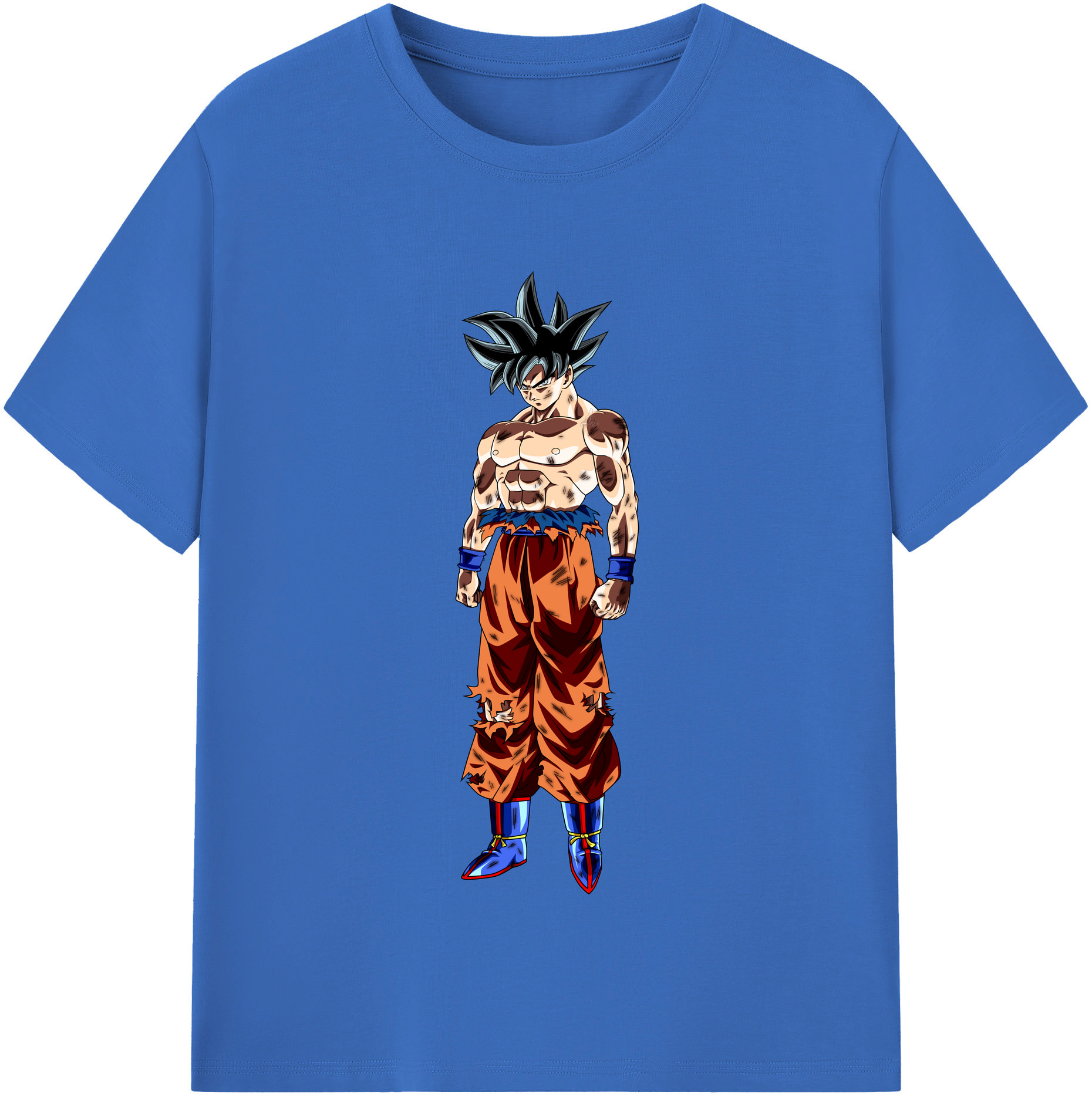 （画像用） ドラゴンボール 孫悟空（そん ごくう）Son Goku カカロット DRAGON BALL Kakarotto 綿100％半袖Tシャツ（フロントプリント）