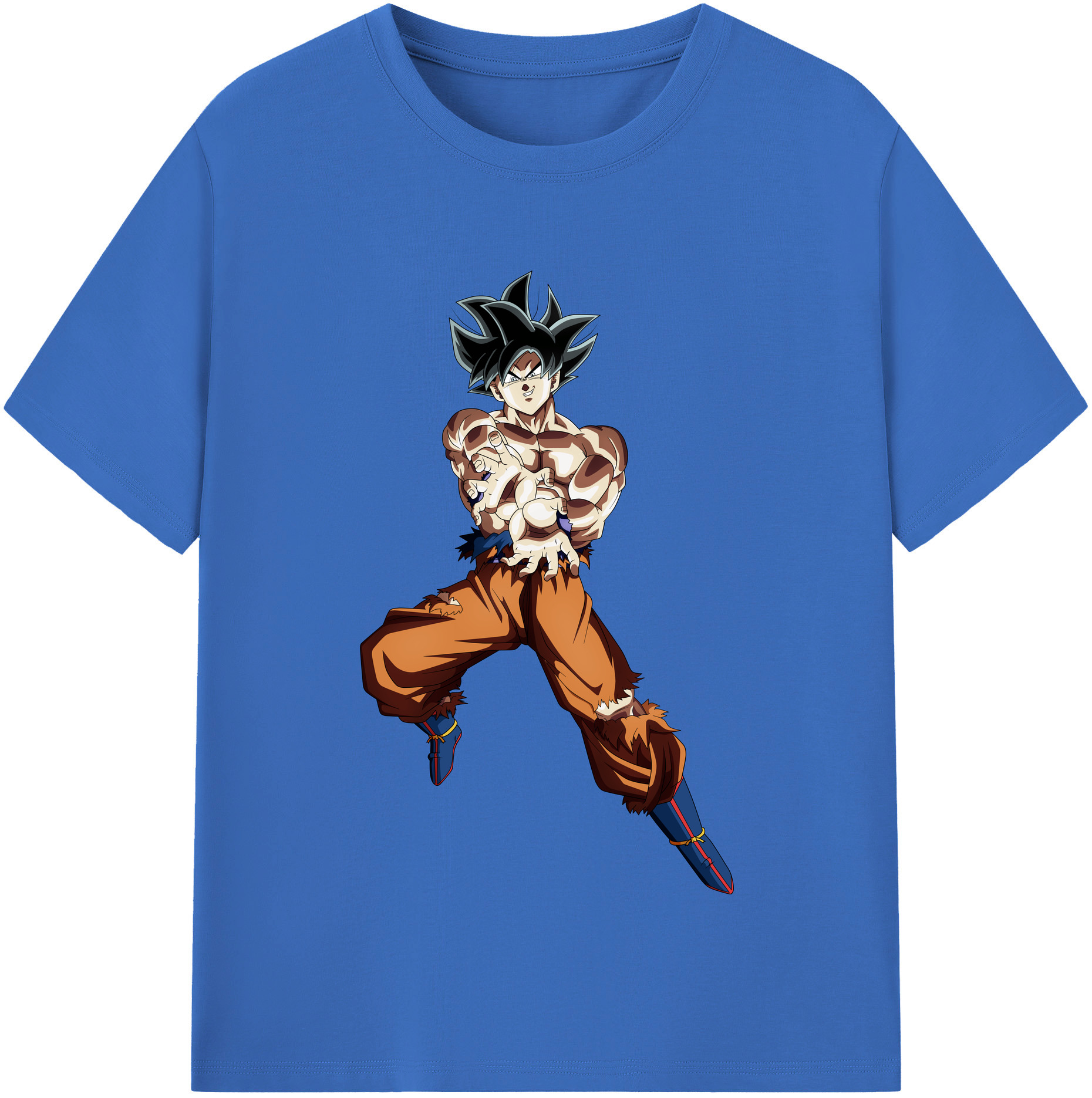 （画像用） ドラゴンボール 孫悟空（そん ごくう）Son Goku カカロット DRAGON BALL Kakarotto 綿100％半袖Tシャツ（フロントプリント）